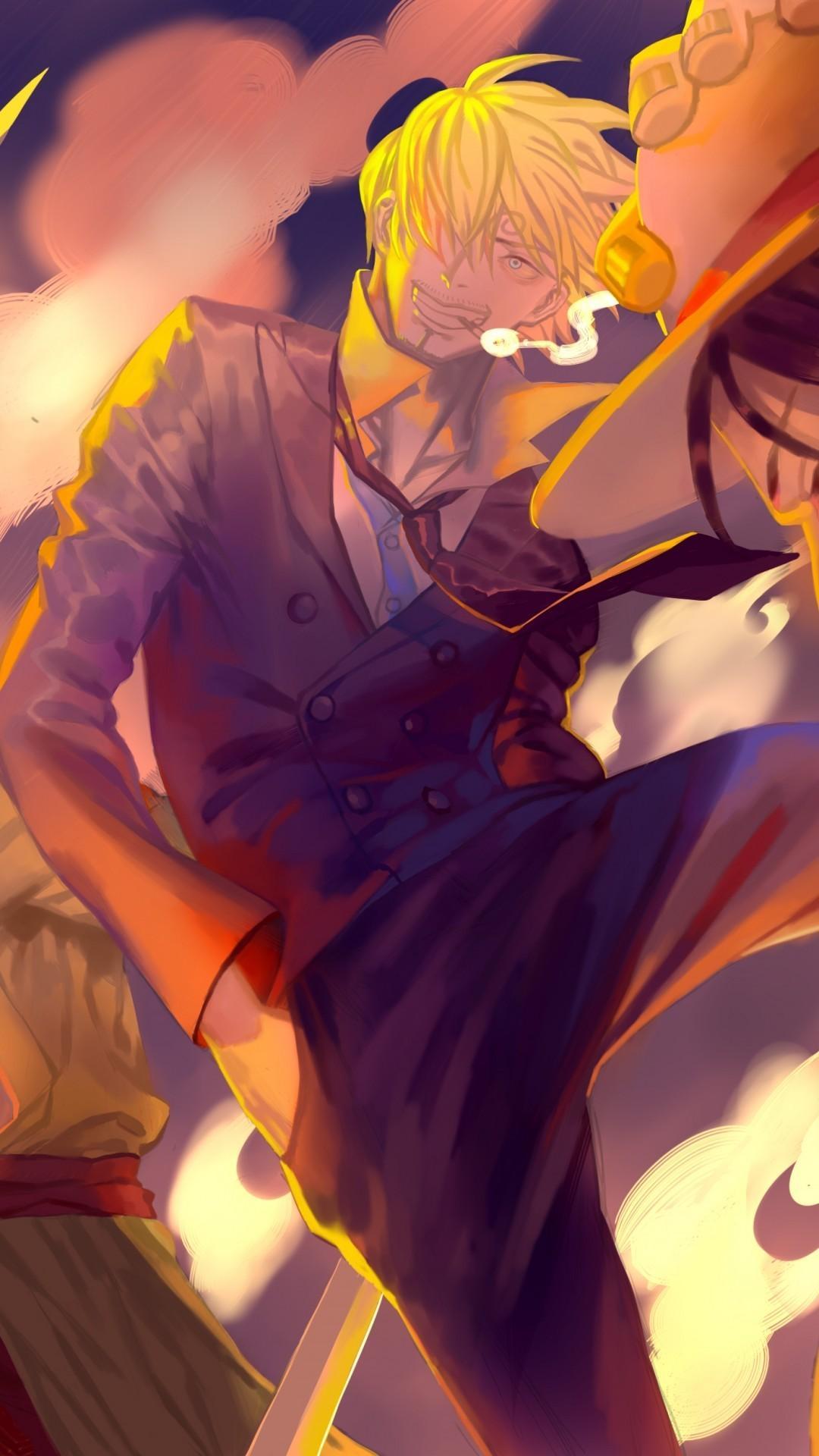 1080x1920 Sanji One Piece iPhone Wallpaper