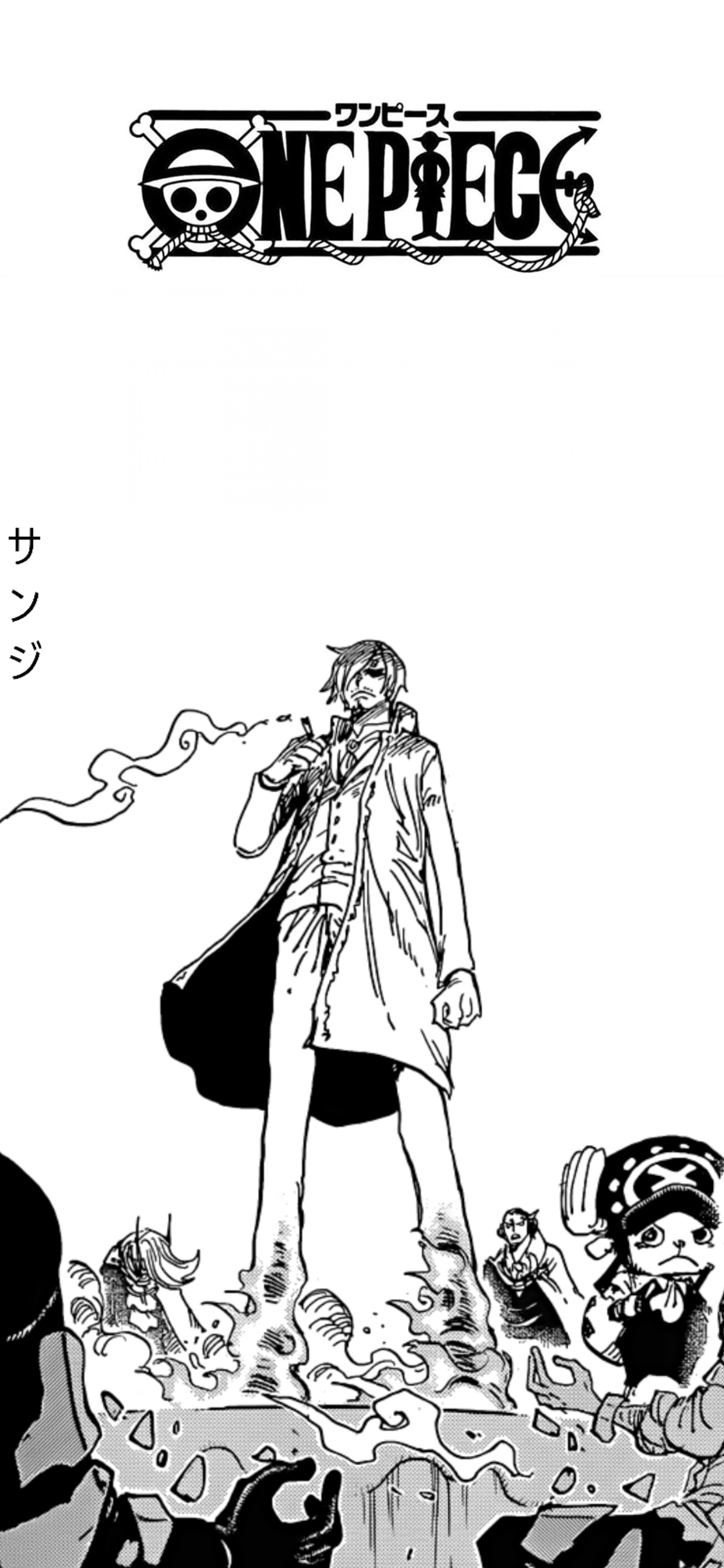 1125x2436 Sanji Phone Wallpaper