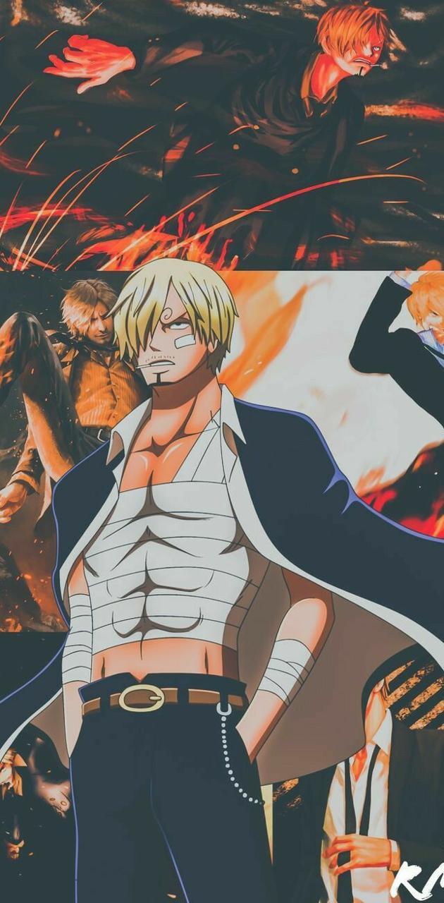 630x1280 Sanji Wallpaper