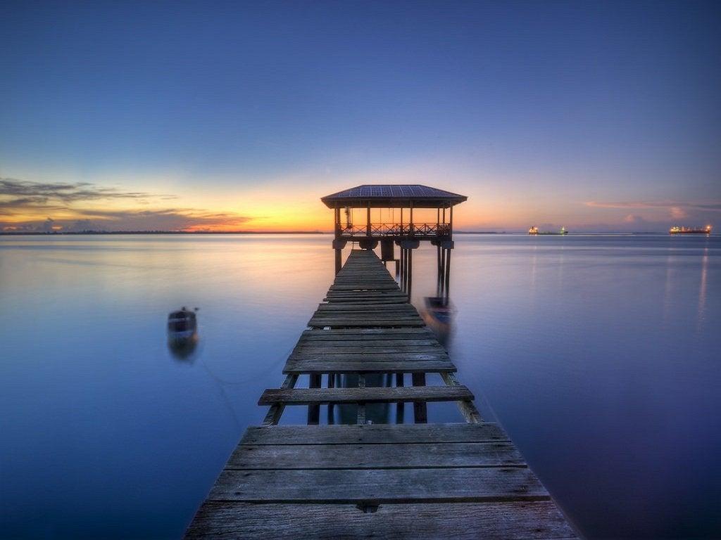 1024x768 Sim Sim Jetty Sandakan, Sabah [1024*768]