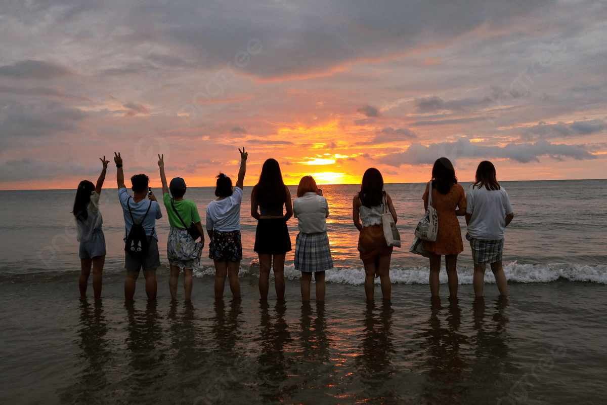 1200x800 Sabah Malaysia Travel Beautiful People Silhouette Jpg Background, Beautiful Silhouette, Sunset At Dusk, Malaysia Background Image And Wallpaper for Free Download