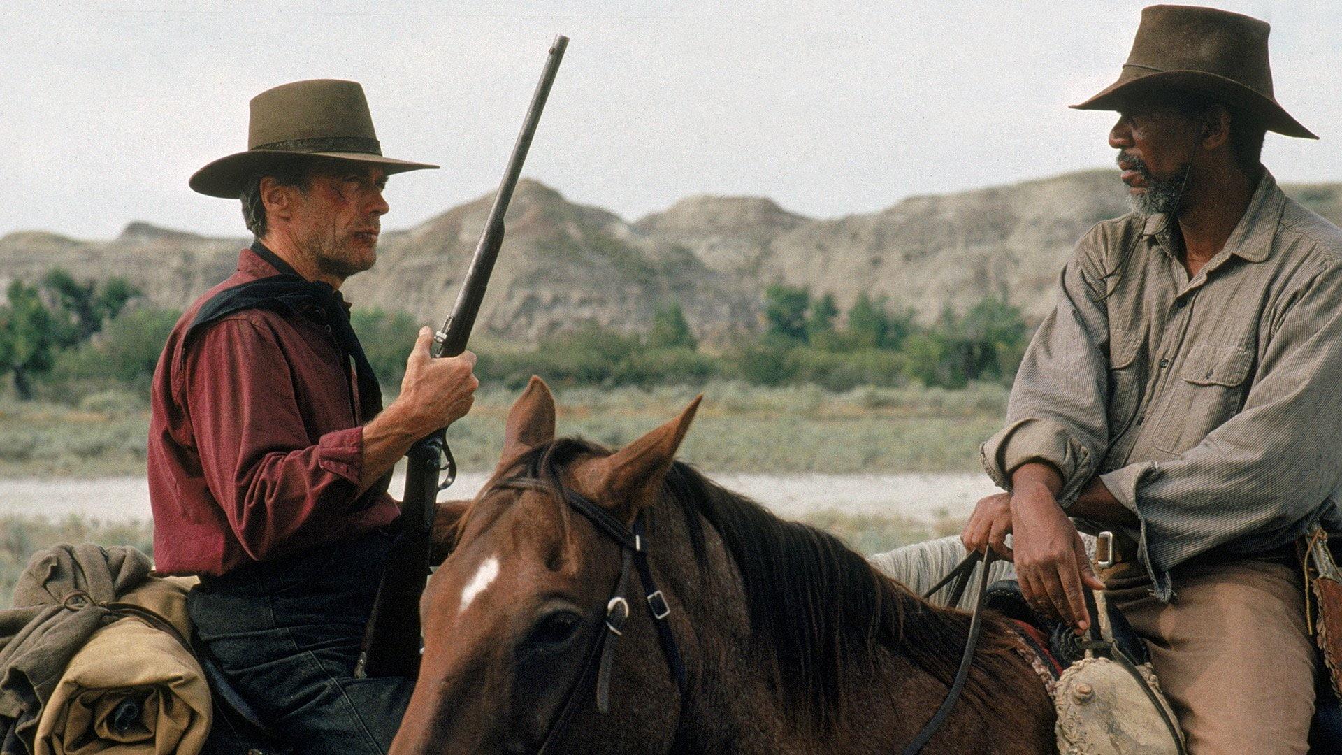 1920x1080 Wallpaper / Unforgiven, 1080P, Morgan Freeman, Clint Eastwood, Movie free download