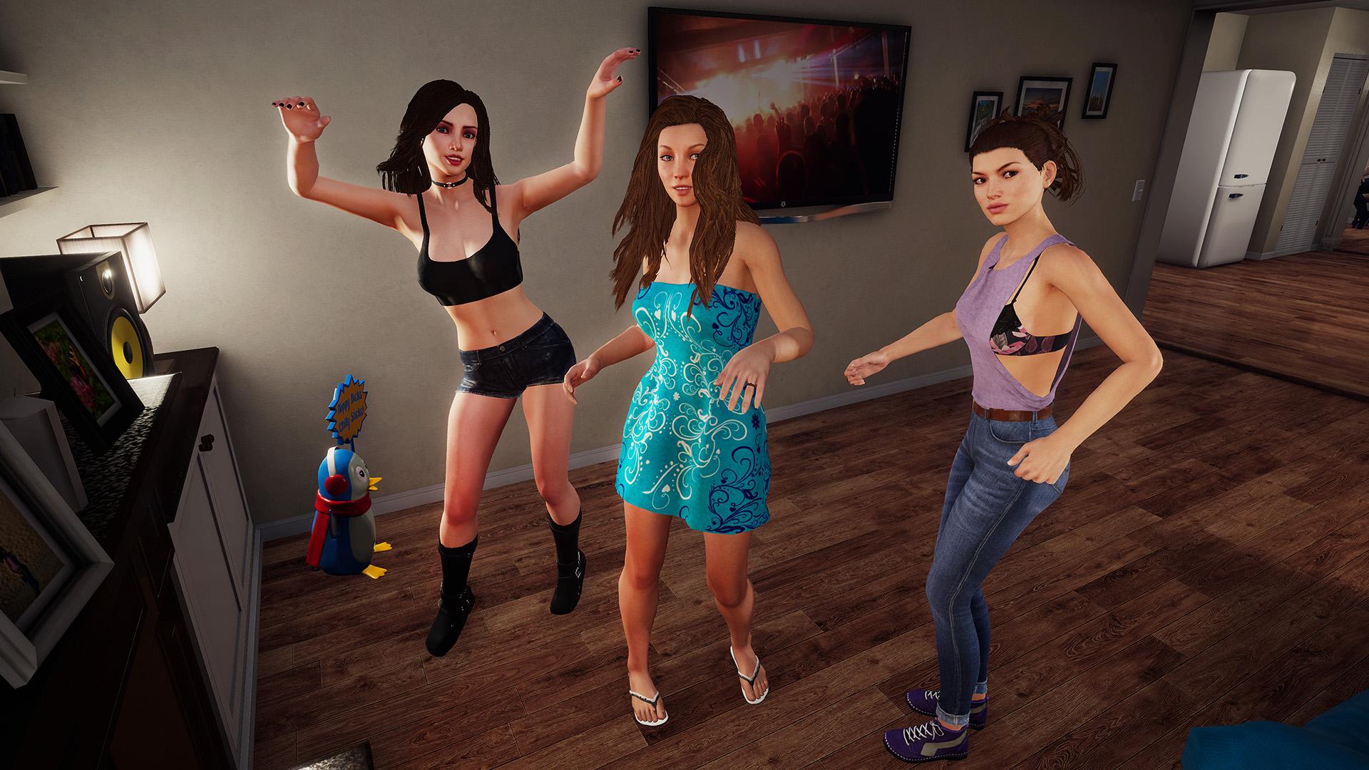 1920x1080 Comedy sex game House Party adds playable woman, leaves Early Access