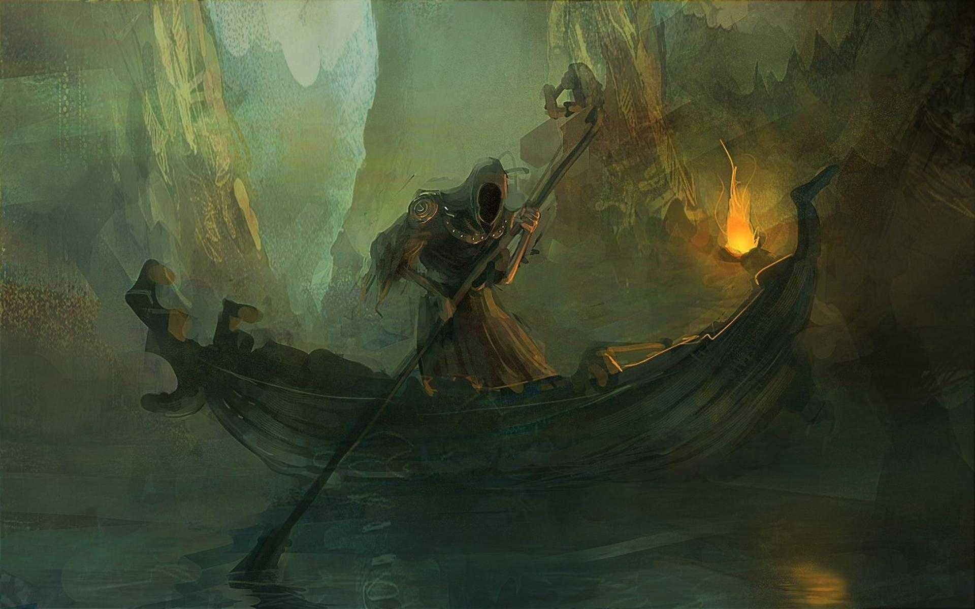 1920x1200 fantasy art, Charon Gallery HD Wallpaper