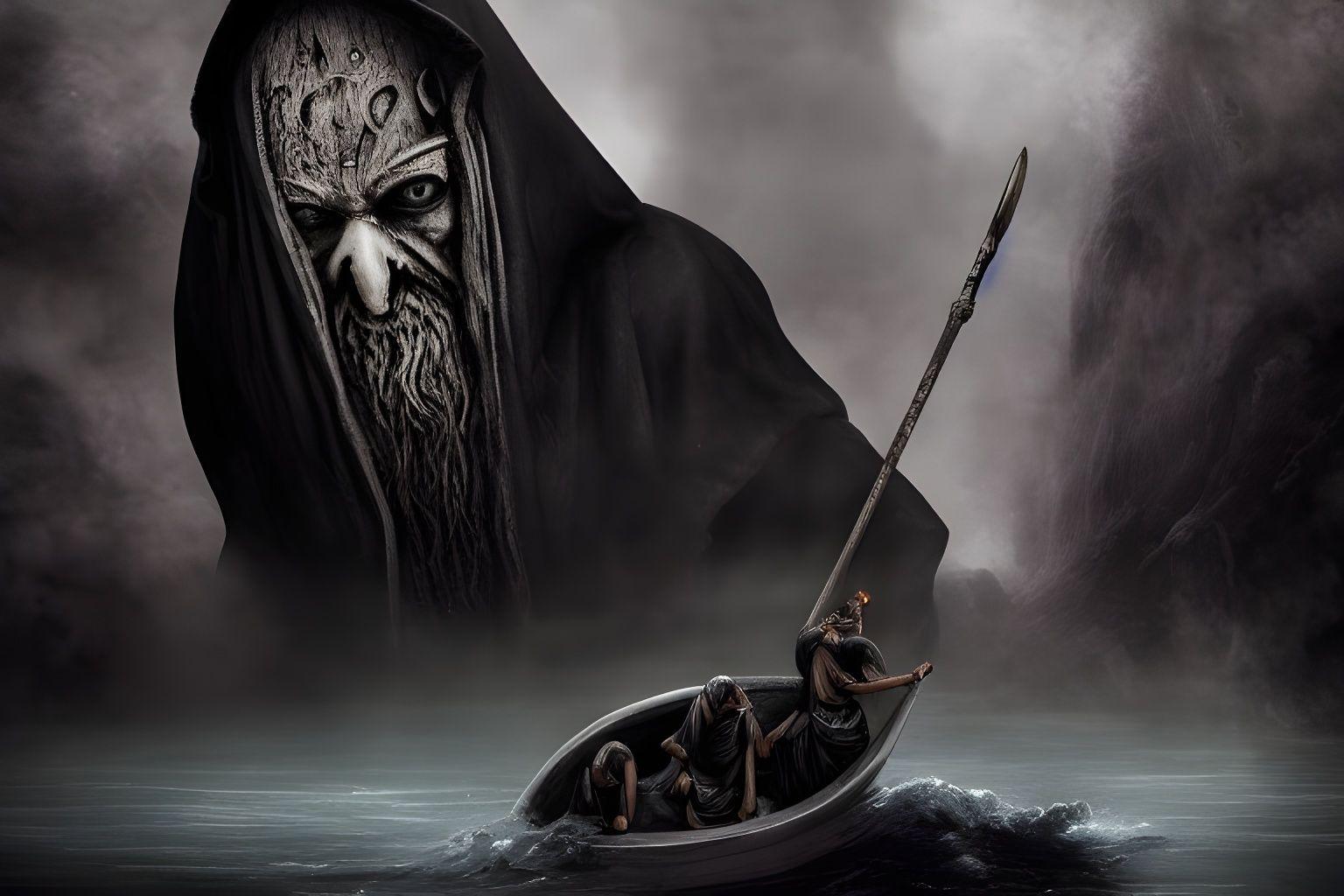 1536x1024 Charon of the dead Generated Artwork