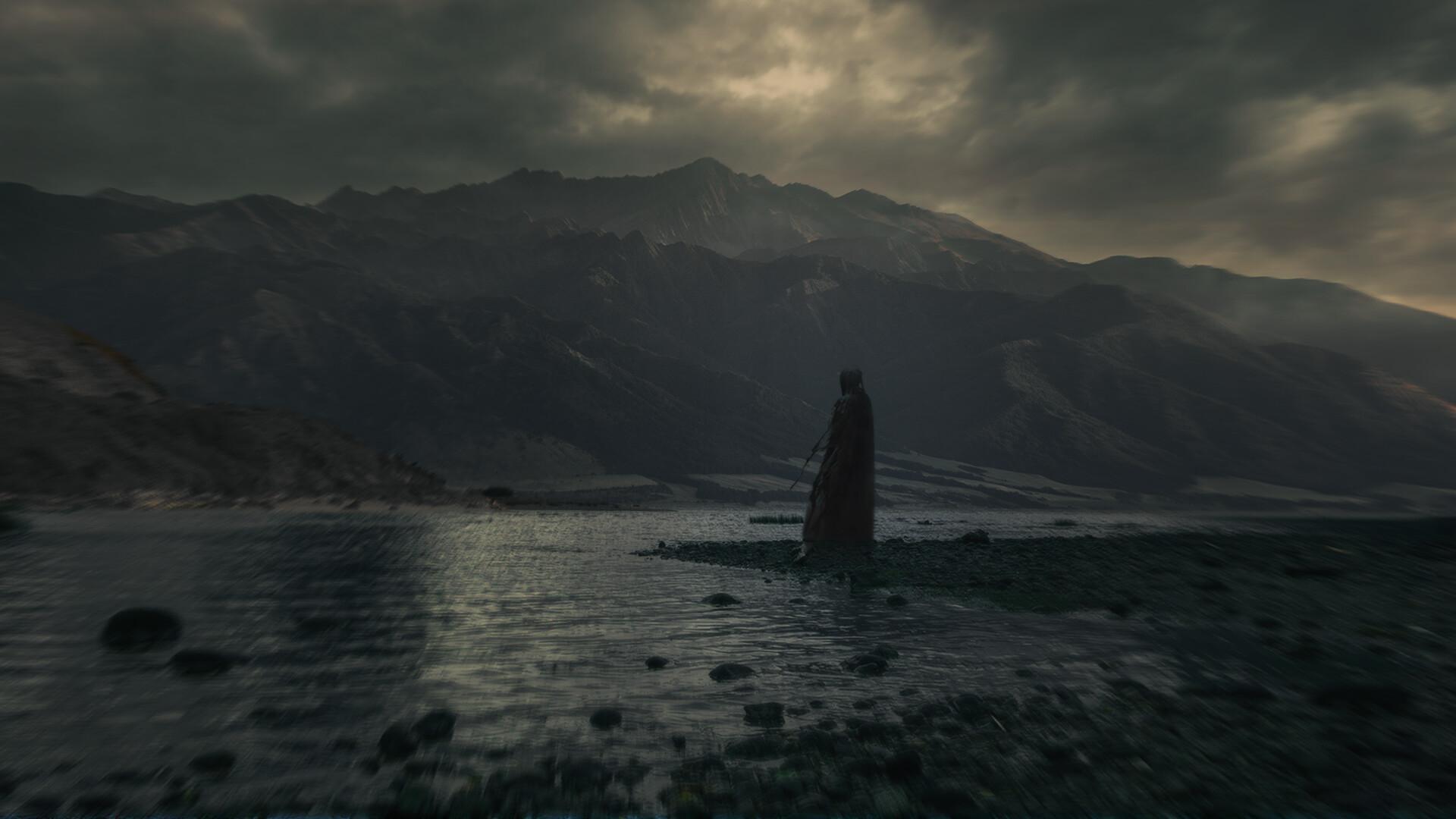 1920x1080 Charon Ferryman 3D Concept Art