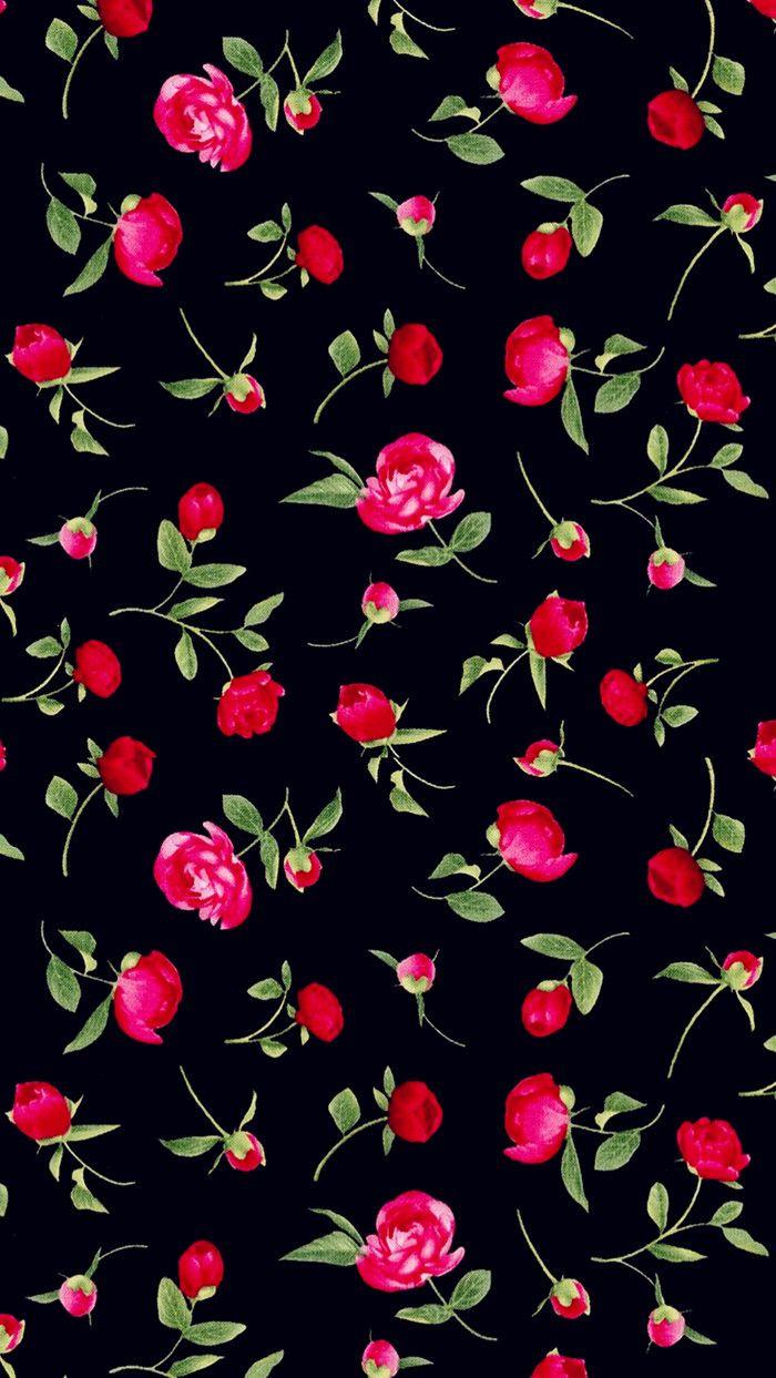 Red and Black Floral Wallpapers - Top Free Red and Black Floral ...