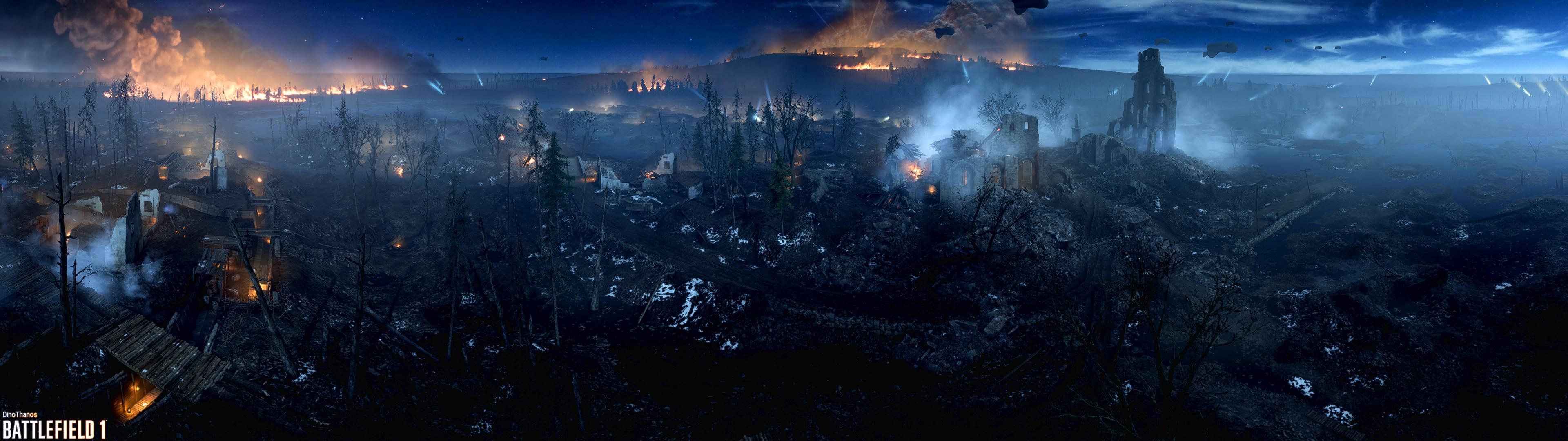3840x1080 Dual Screen Wallpaper