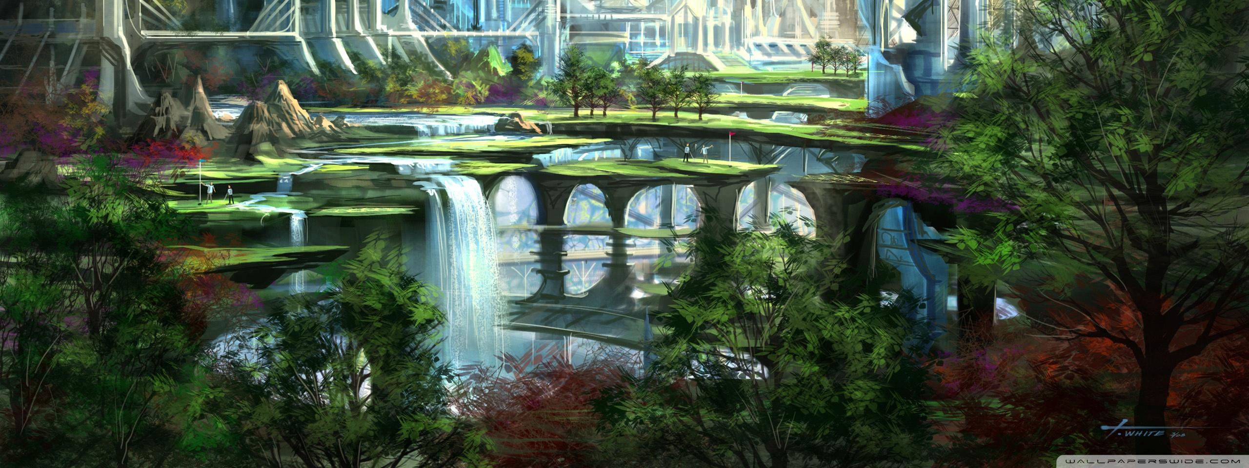 2560x960 Free download Dual Monitor Wallpaper HD Fantasy Wallpaper [2560x960] for your Desktop, Mobile & Tablet. Explore Dual Screen Fantasy Wallpaper. Halo Dual Screen Wallpaper, Pokemon Dual Screen Wallpaper, Panoramic