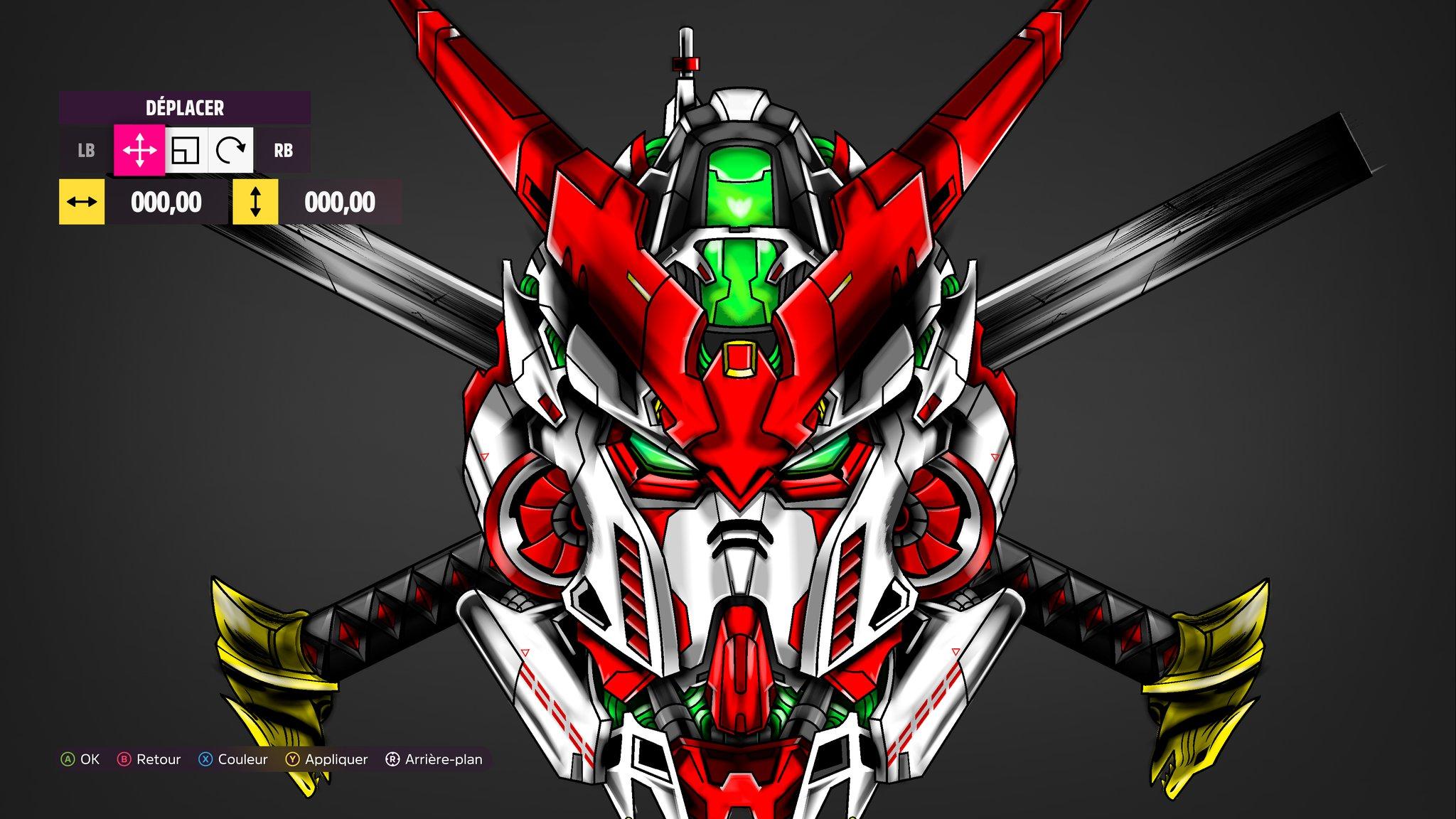 2048x1152 デビッド ルー MBF P02 ASTRAY RED FRAME Finish #ForzaPaintbooth #fh5 #ForzaHorizon5 #gundam #XboxShare #art
