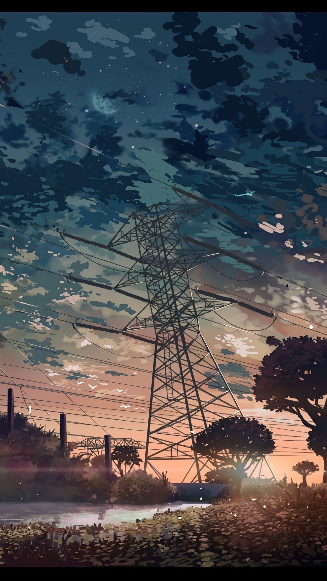 1080x1920 Anime Sky iPhone Wallpaper