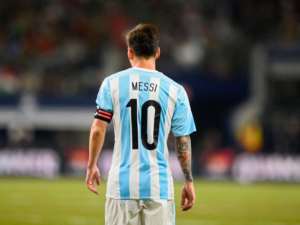 1024x768 Wallpaper lionel messi, 10 number, jersey desktop wallpaper, HD image, picture, background, ea0e71