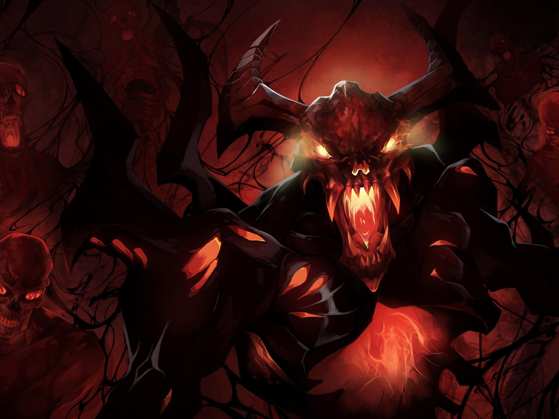 1920x1440 Nevermore Dota 2 Splash Art Geme Wallpaper High Resolution 2560×1600 :