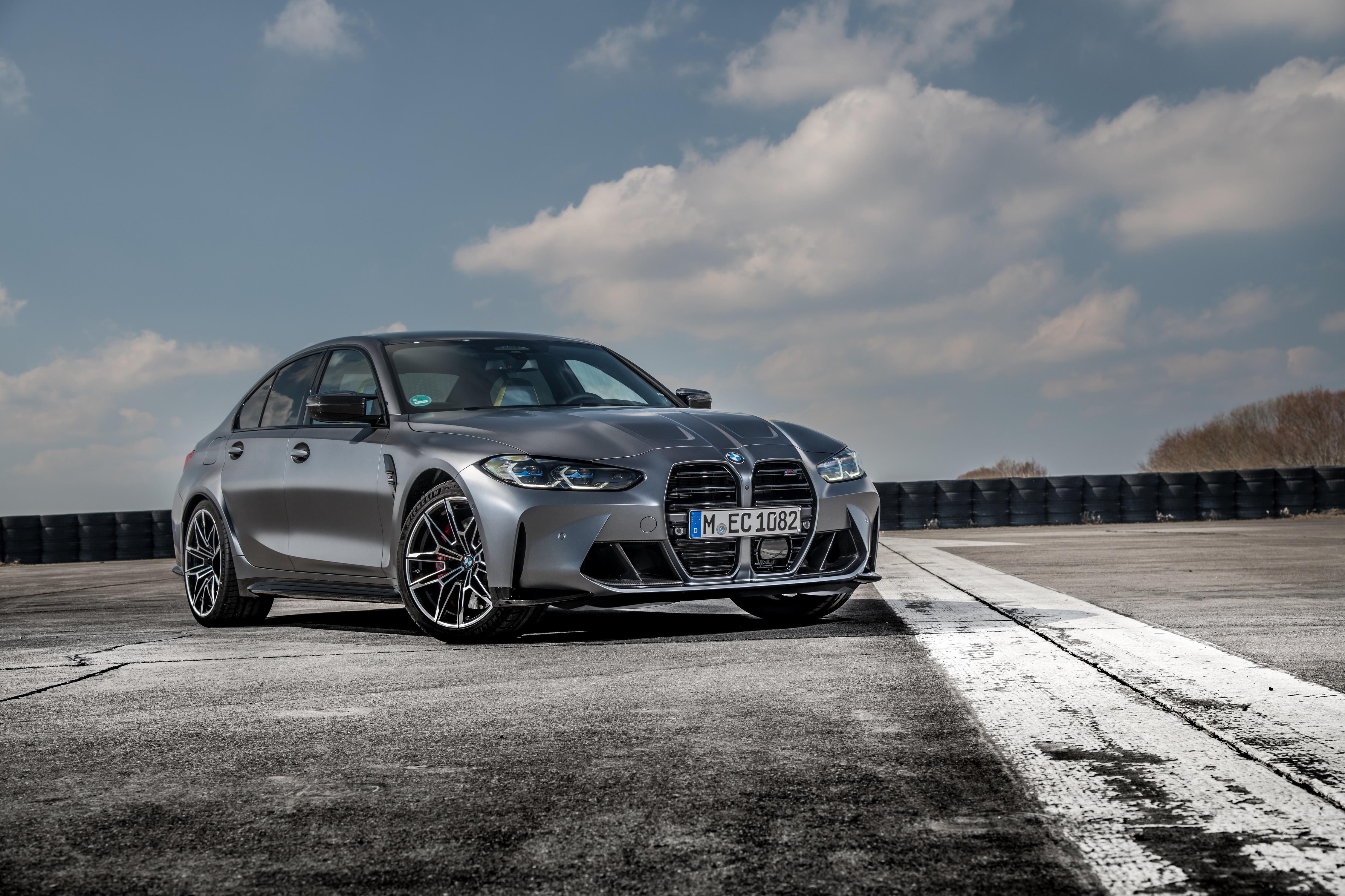 4500x3000 4K, M3 Competition xDrive, Worldwide, (G80), BMW, Grey, Metallic Gallery HD Wallpaper