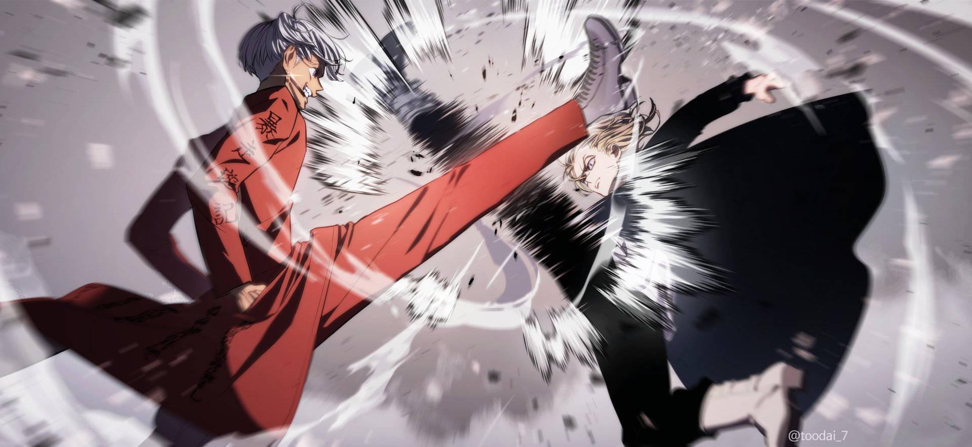 1920x883 Download Izana Kurokawa On A Street Fight Wallpaper