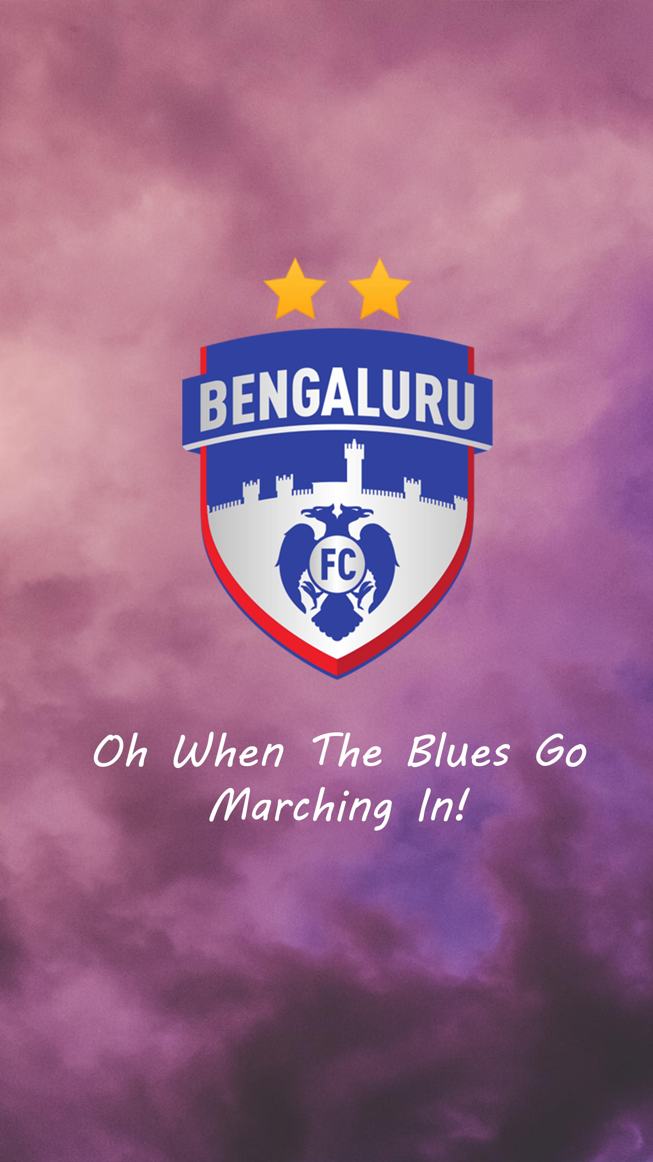 2160x3840 Bengaluru FC 4K Ultra HD Mobile Wallpaper