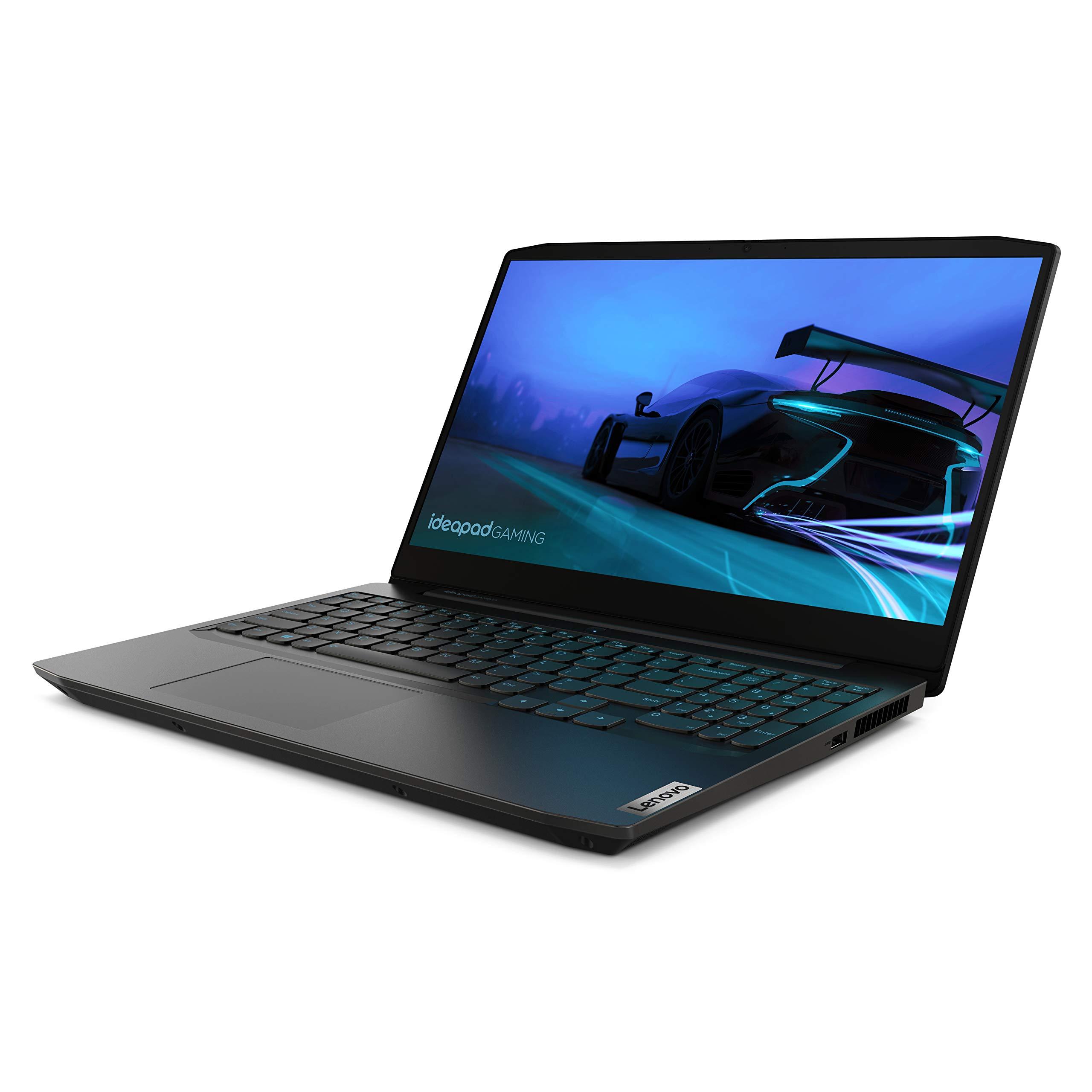 2560x2560 Lenovo IdeaPad Gaming 3 15 Laptop, 15.6 FHD (1920 x 1080) Display, AMD Ryzen 5 4600H Processor, 8GB DDR4 RAM, 256GB SSD, NVIDIA GeForce GTX 1650 Graphics, Windows 82EY00FDUS, Onyx Black