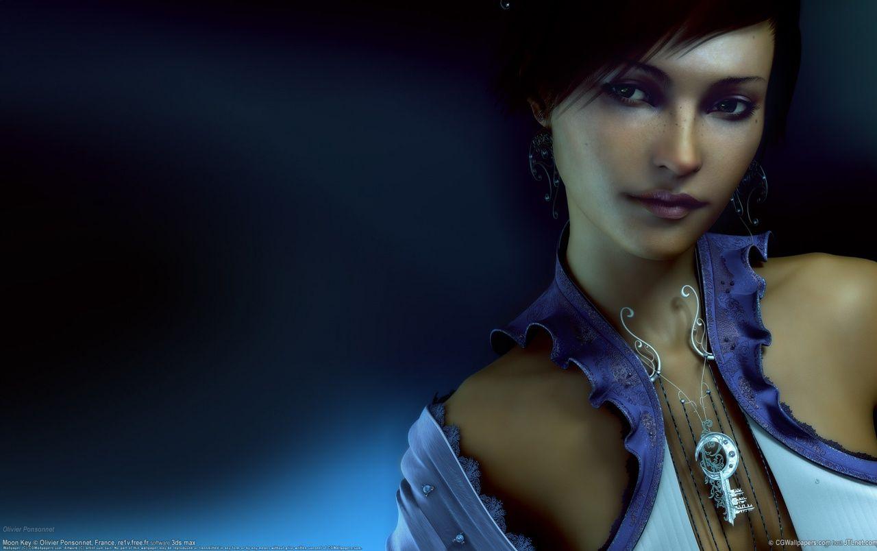 1280x804 Fantasy girl wallpaper. Fantasy girl