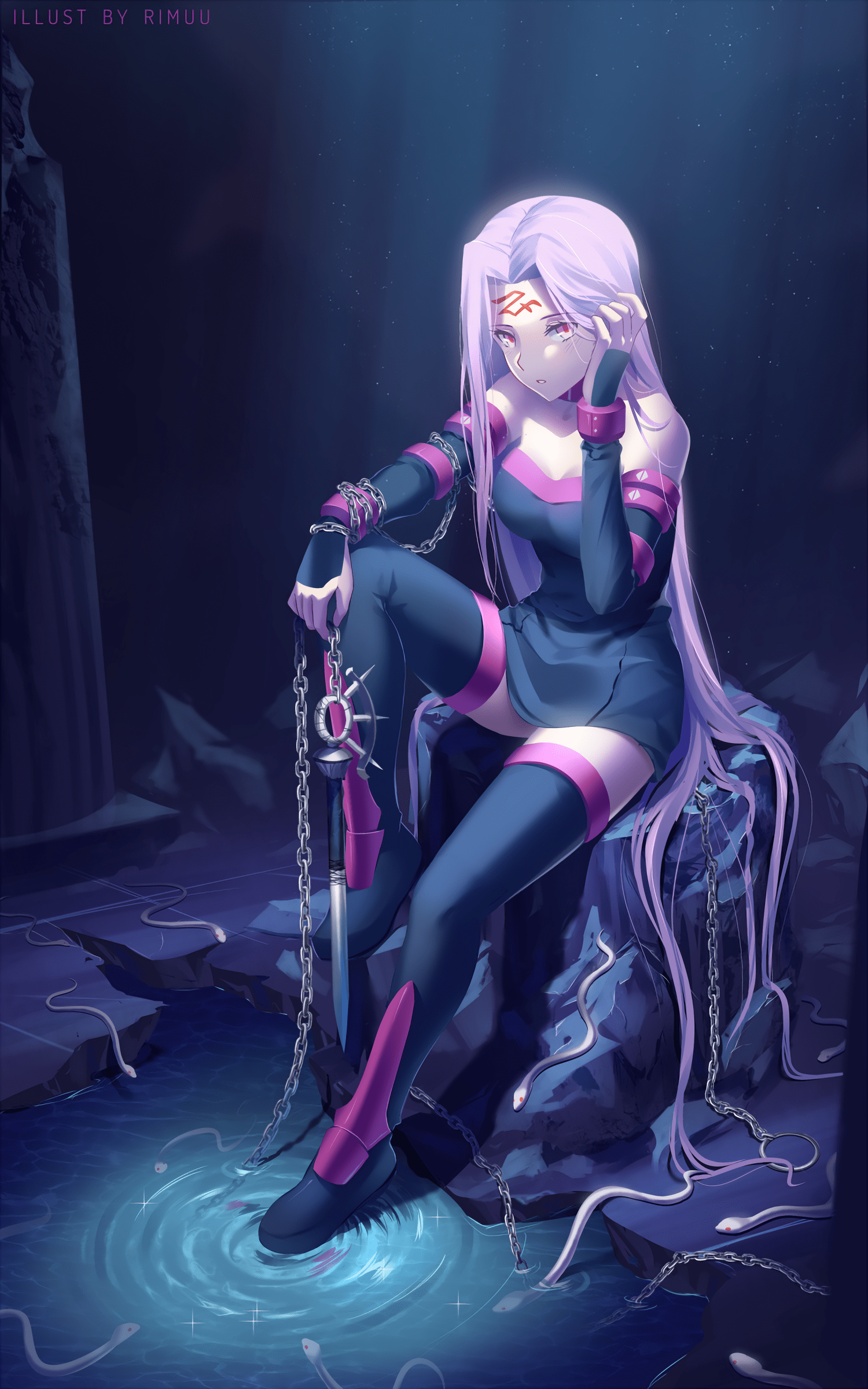 1500x2400 Rider Medusa Wallpaper