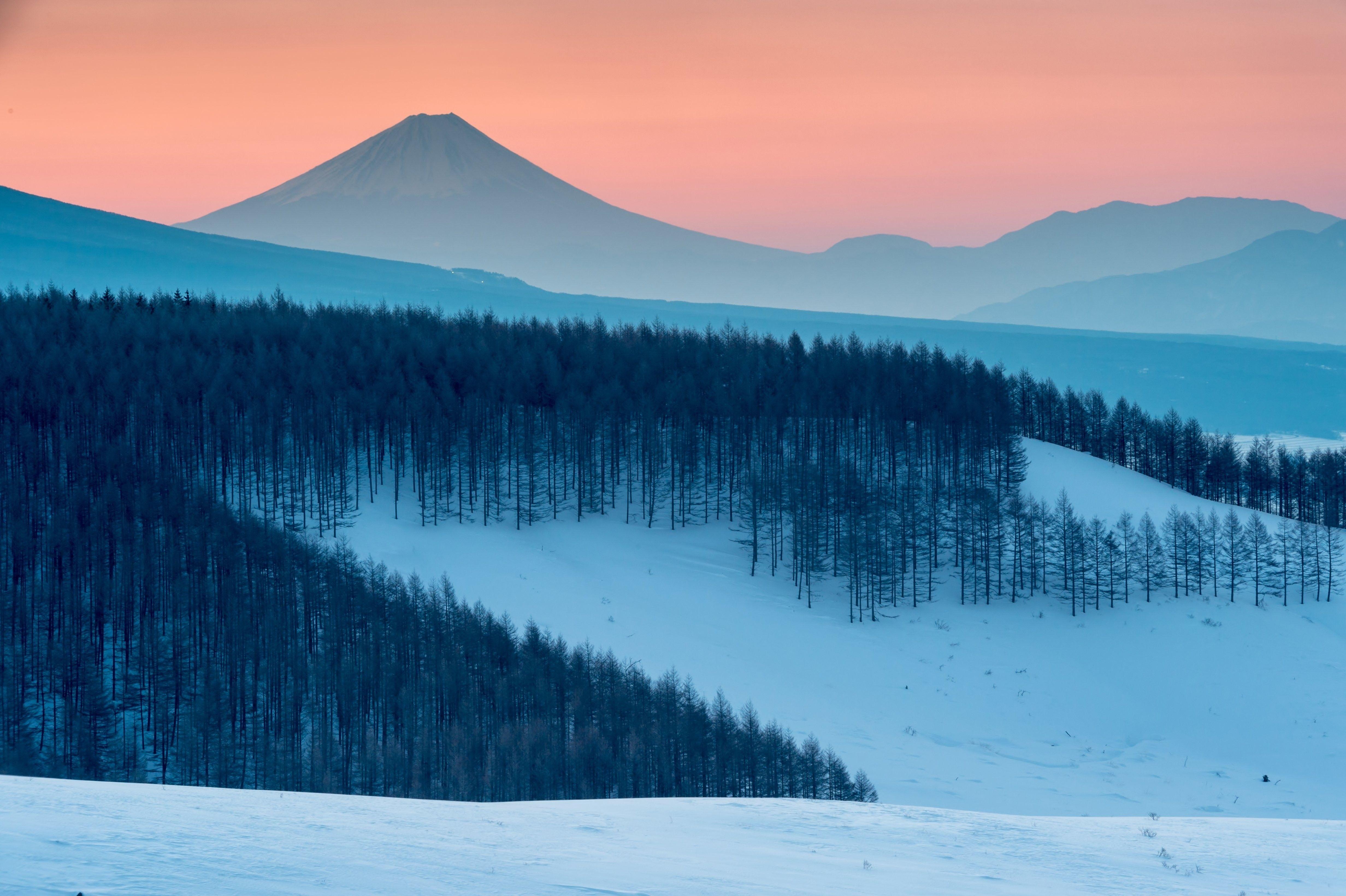 4928x3280 Landscapes Landscape Winter Snow Nature Wallpaper HD Free