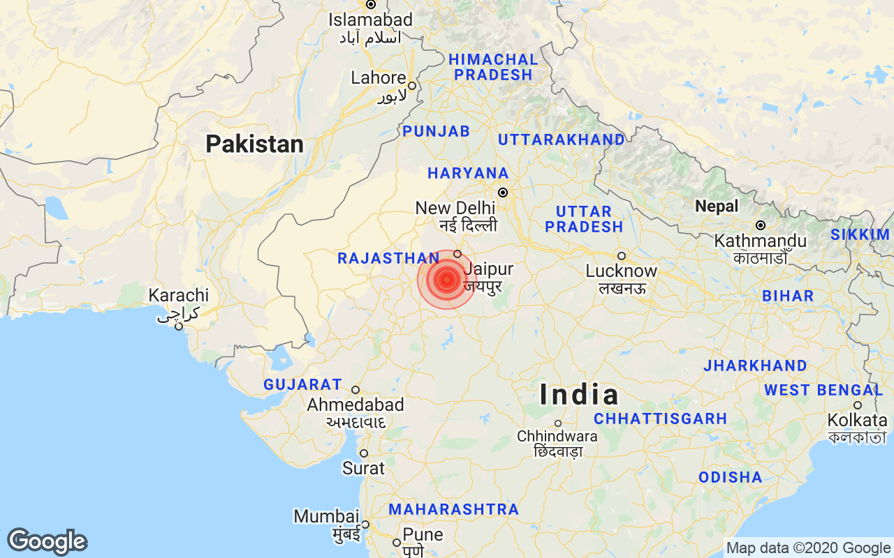 1280x800 Earthquake In Rajasthan Today With Magnitude 4.6. Earthquake in India