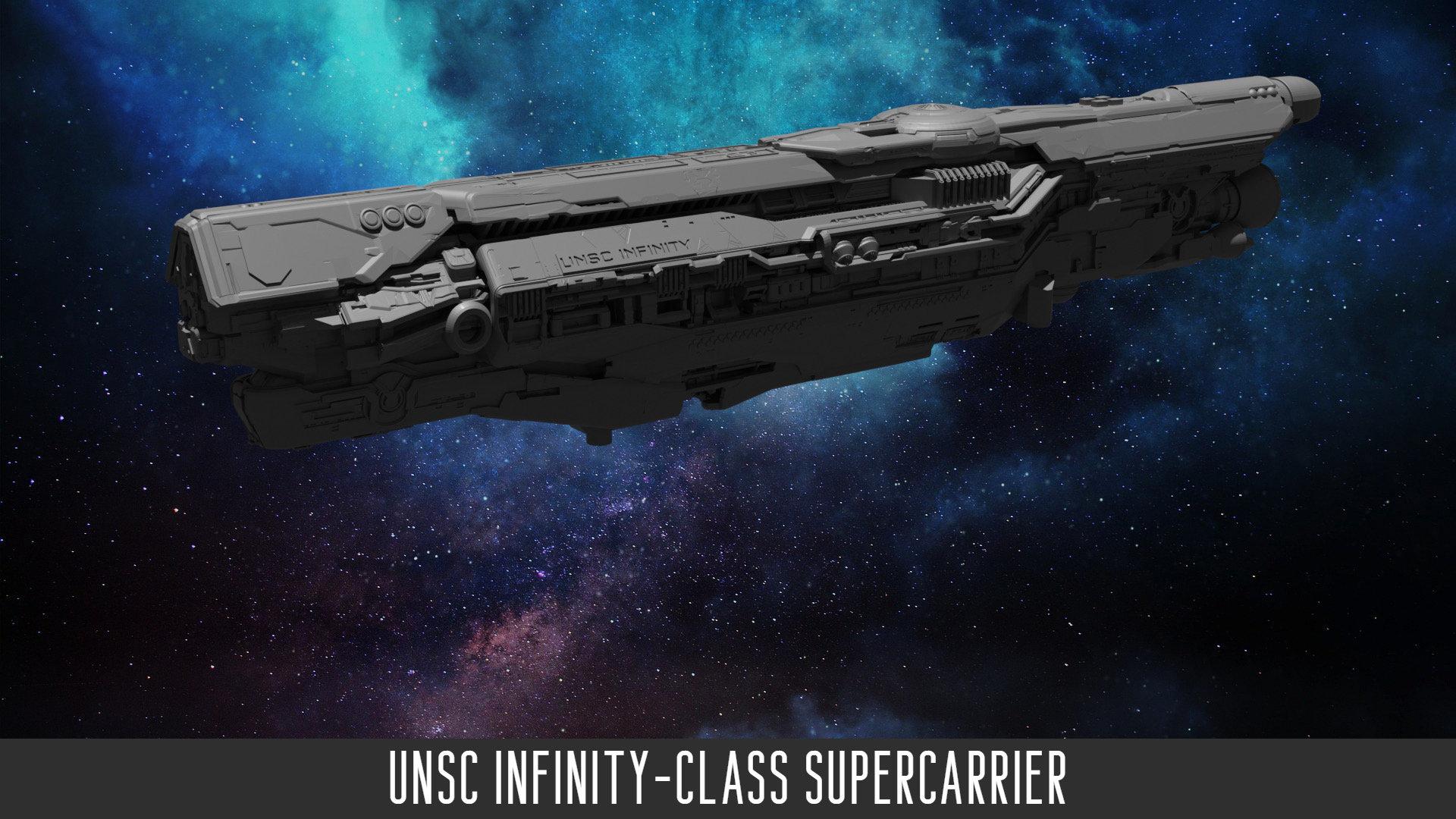 1920x1080 Halo Fleet Battles UNSC INFINITY