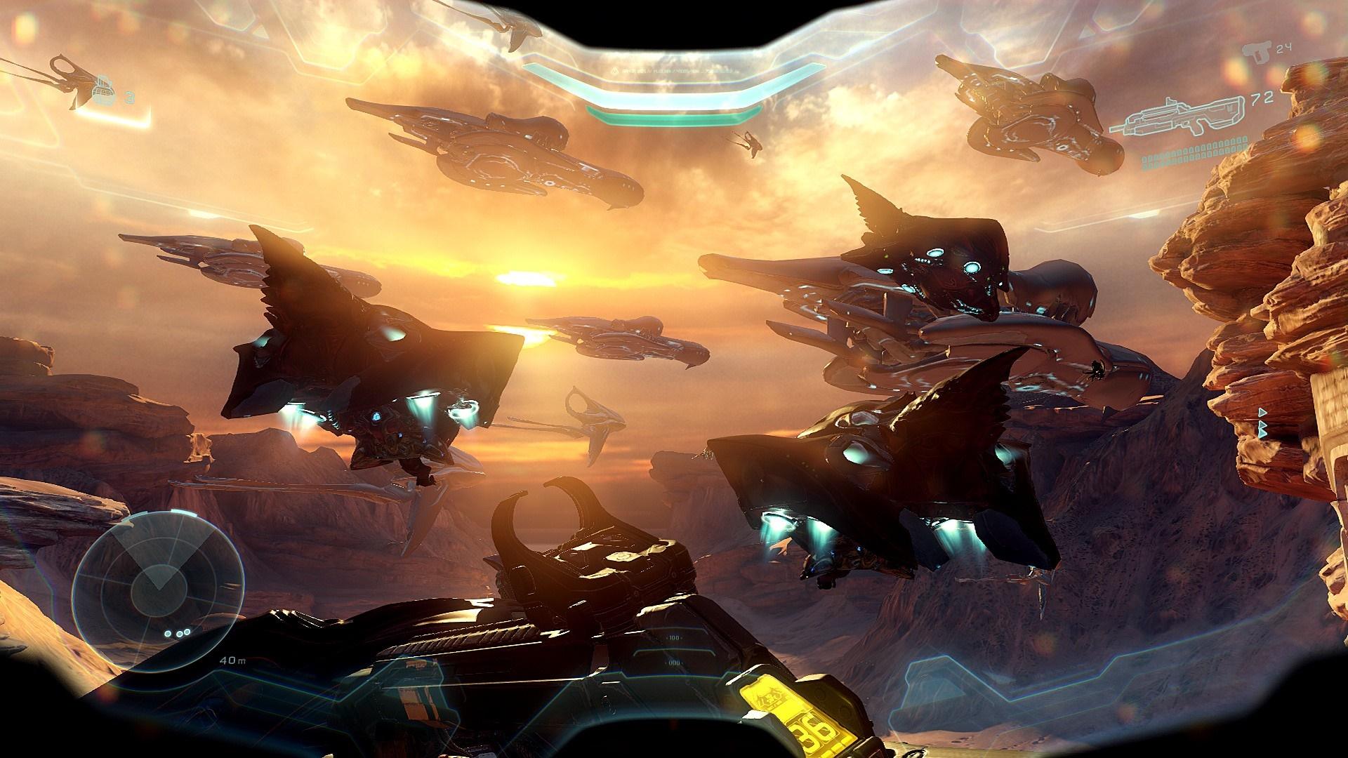 1920x1080 Halo, spaceship, Halo 5 Guardians, Spartan Locke, Osiris Squad, games, screenshot, computer wallpaper, pc game Gallery HD Wallpaper