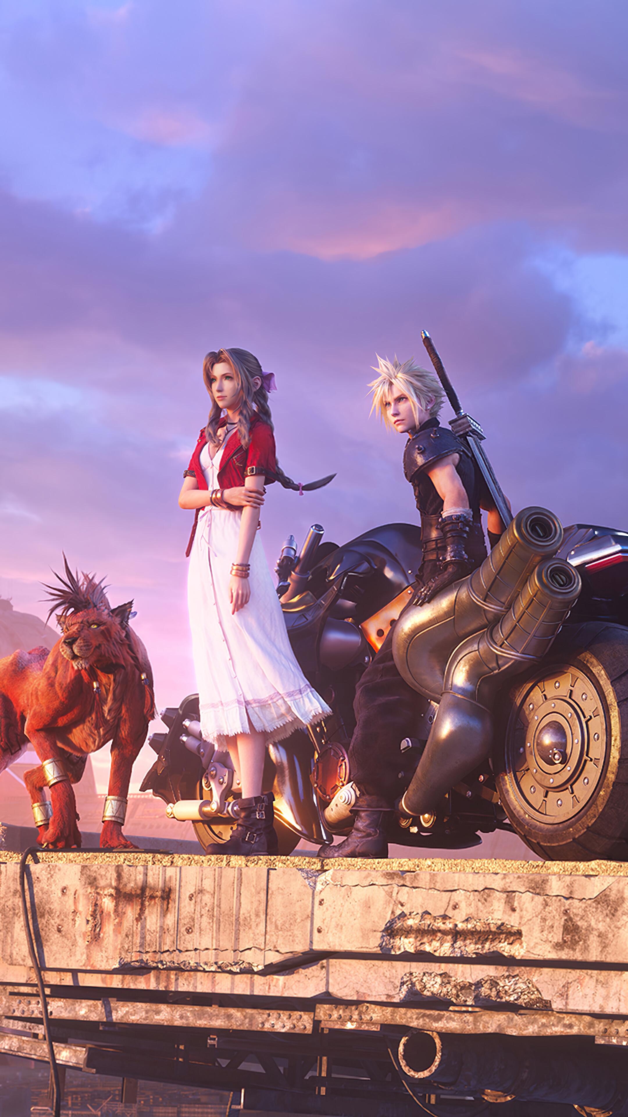 2160x3840 Final, Fantasy, Remake, Characters, 4k Gallery HD Wallpaper