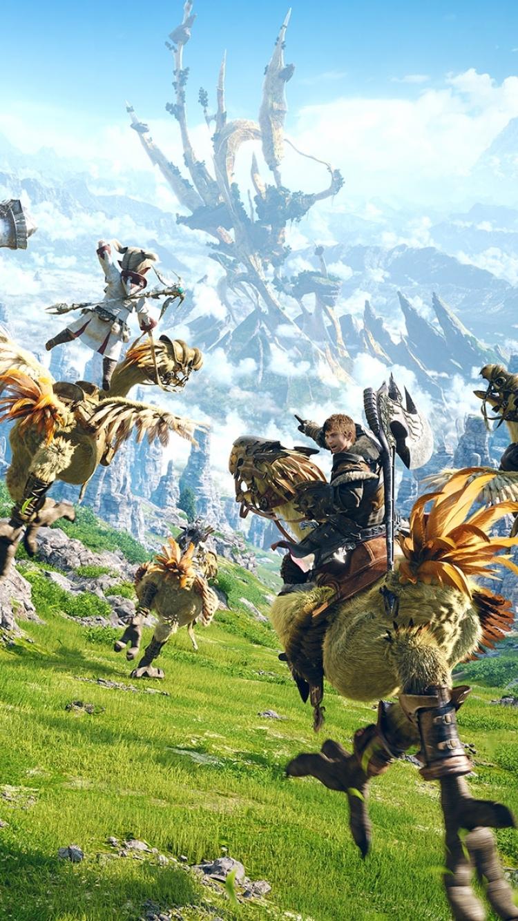 750x1334 Final Fantasy XIV: A Realm Reborn Phone Wallpaper
