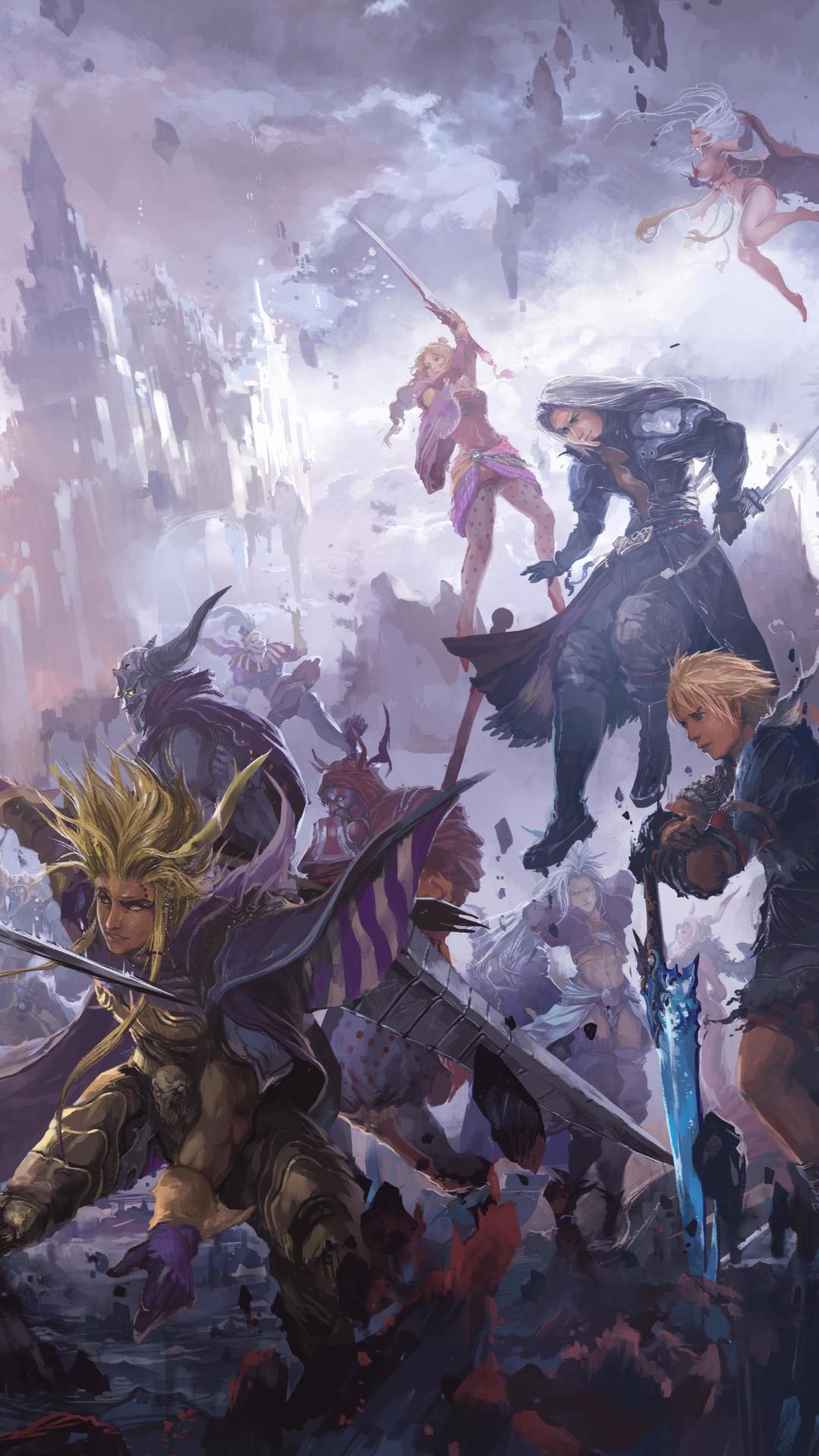 1080x1920 Dissidia 012: Final Fantasy Phone Wallpaper by Nguyễn Anh Tú