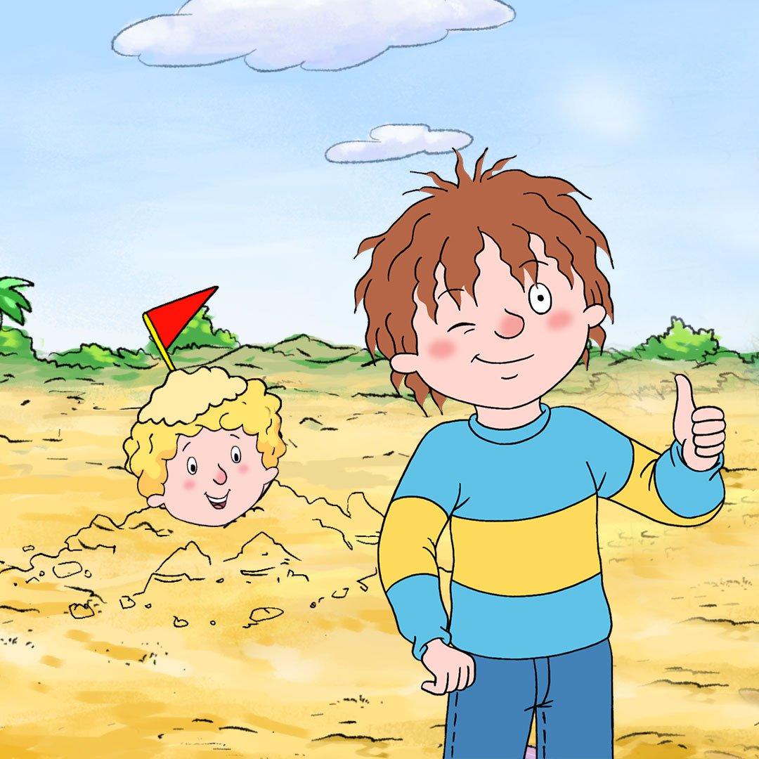 1080x1080 Horrid Henry this should be called a sandpeter! #theperfectsandpeter! #sandcastleday #horridhenry