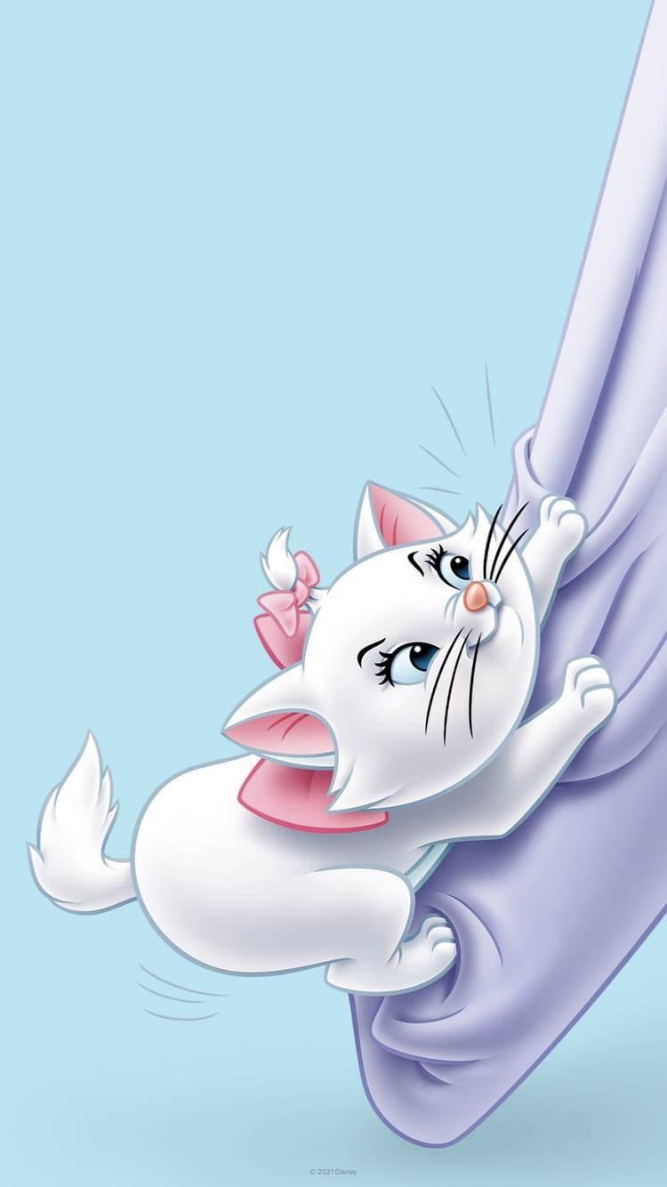 750x1334 Download Cheeky Marie Cat Wallpaper