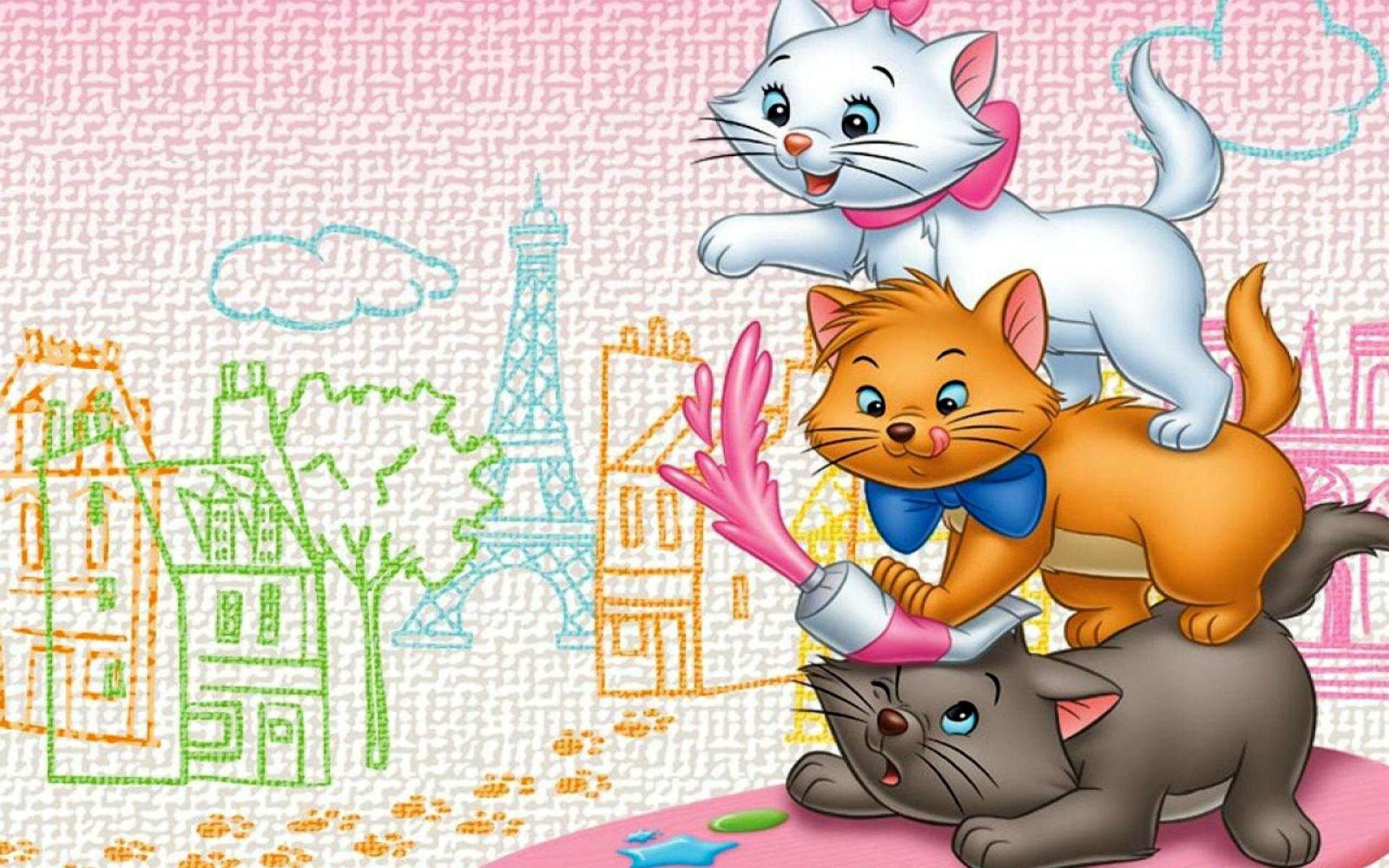 1920x1200 Marie Aristocats Wallpaper
