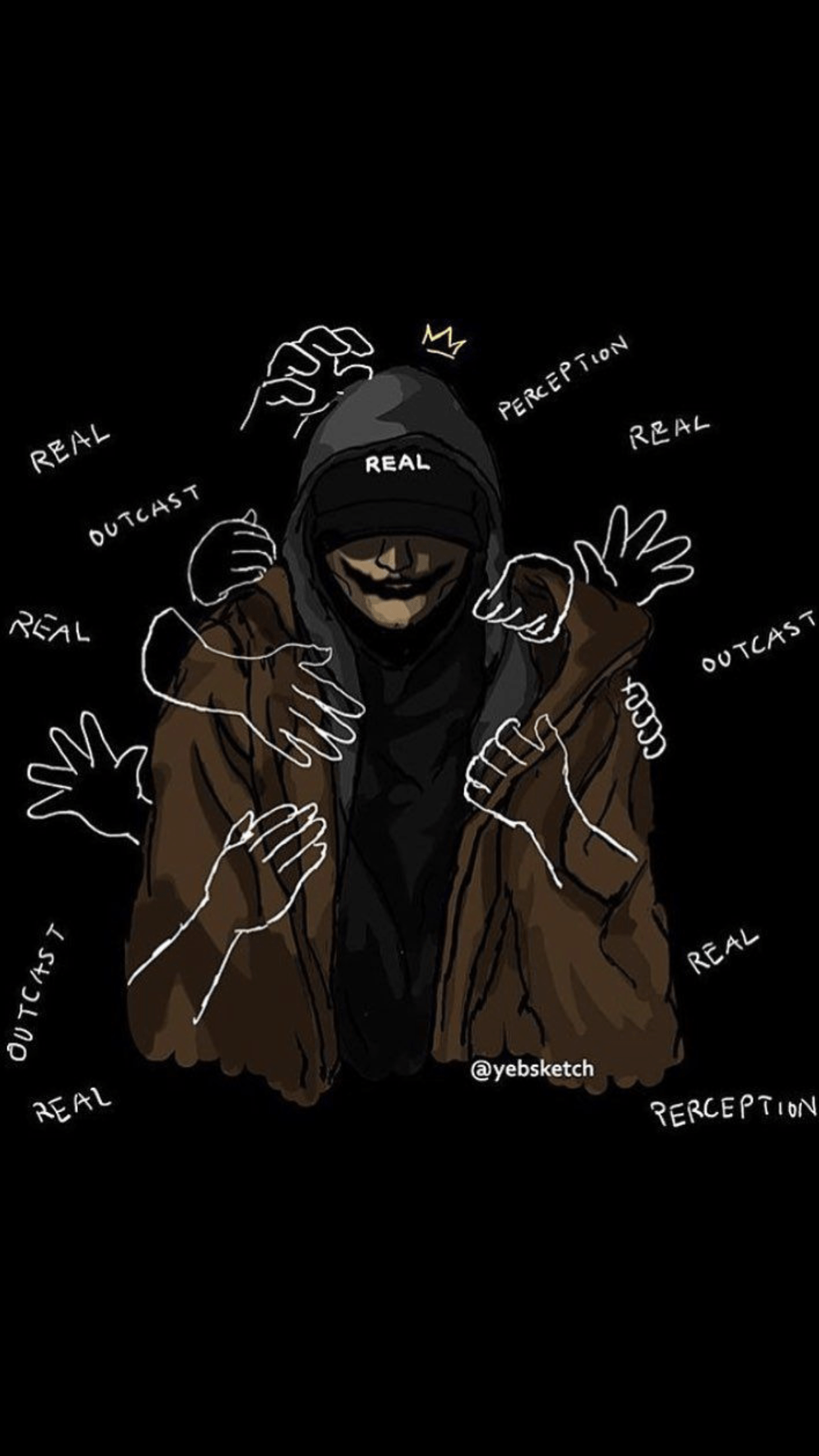 1242x2208 dope art. Arte, Arte afro, Fondos de pantalla nike