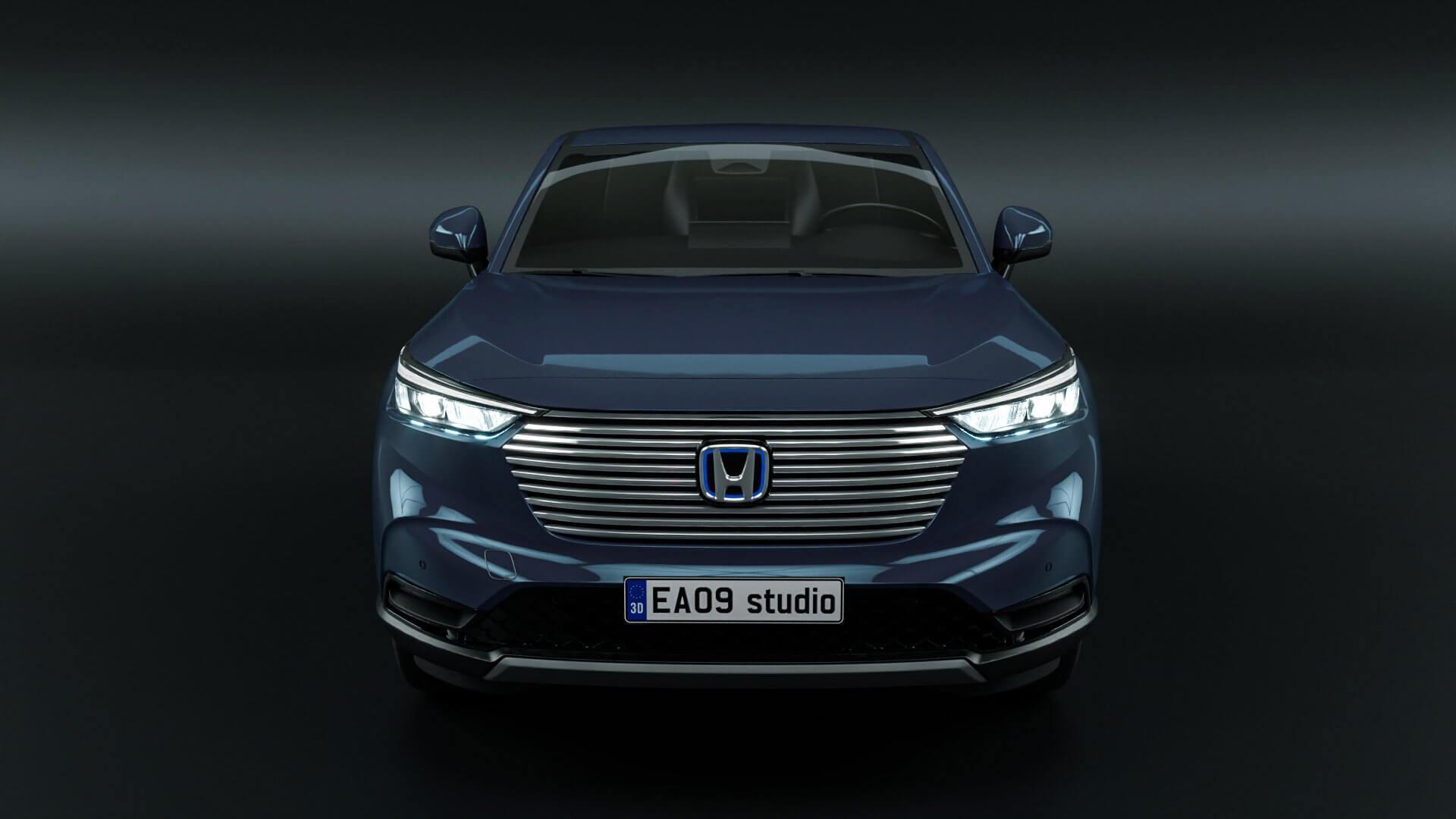 1920x1080 Honda HR V EHEV 3D Model