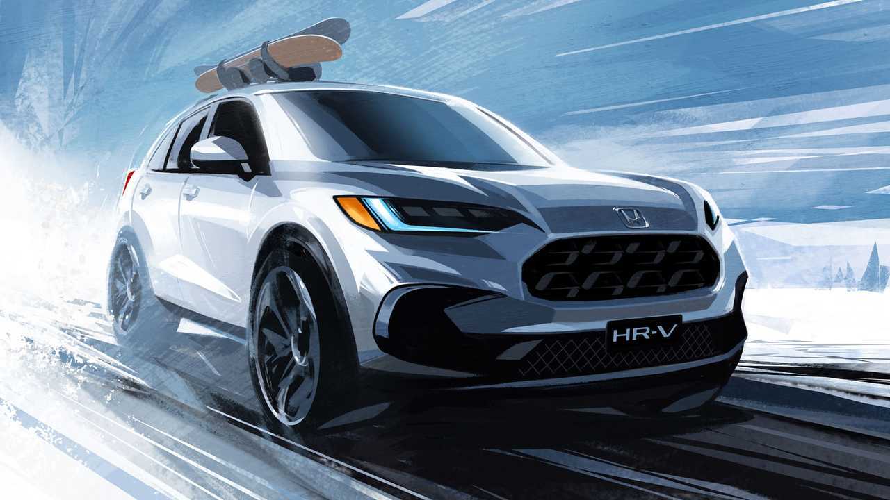1280x720 Honda HR V Teased For US With Different Styling Than Global Model