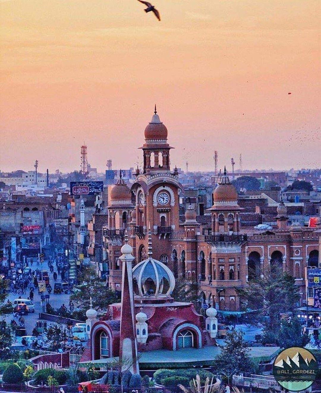 1080x1321 Ghanta gher Multan sultan. Multan, Beautiful places, Old buildings