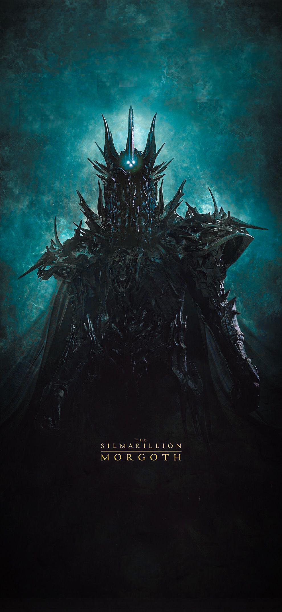 990x2146 Melkor / Morgoth wallpaper