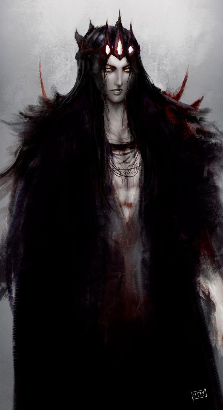 736x1352 Melkor (Morghot) by MakayMurakami. Morgoth, also known as Melkor, was the greatest of the Ainur. He fell from glory when he disr. Melkor, Morgoth, Tolkien art