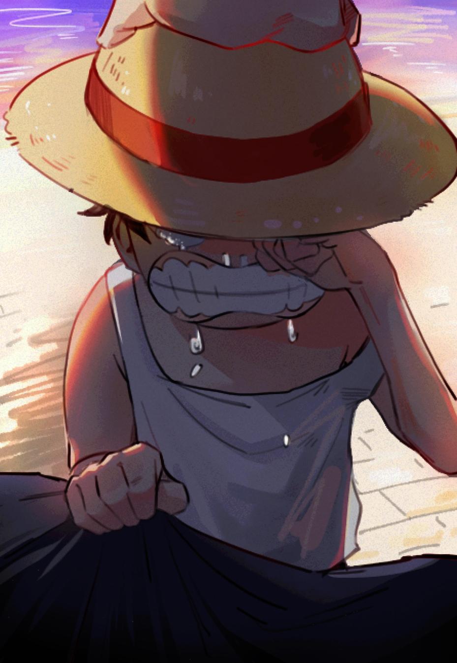 Luffy Sad Wallpapers - Top Free Luffy Sad Backgrounds - WallpaperAccess