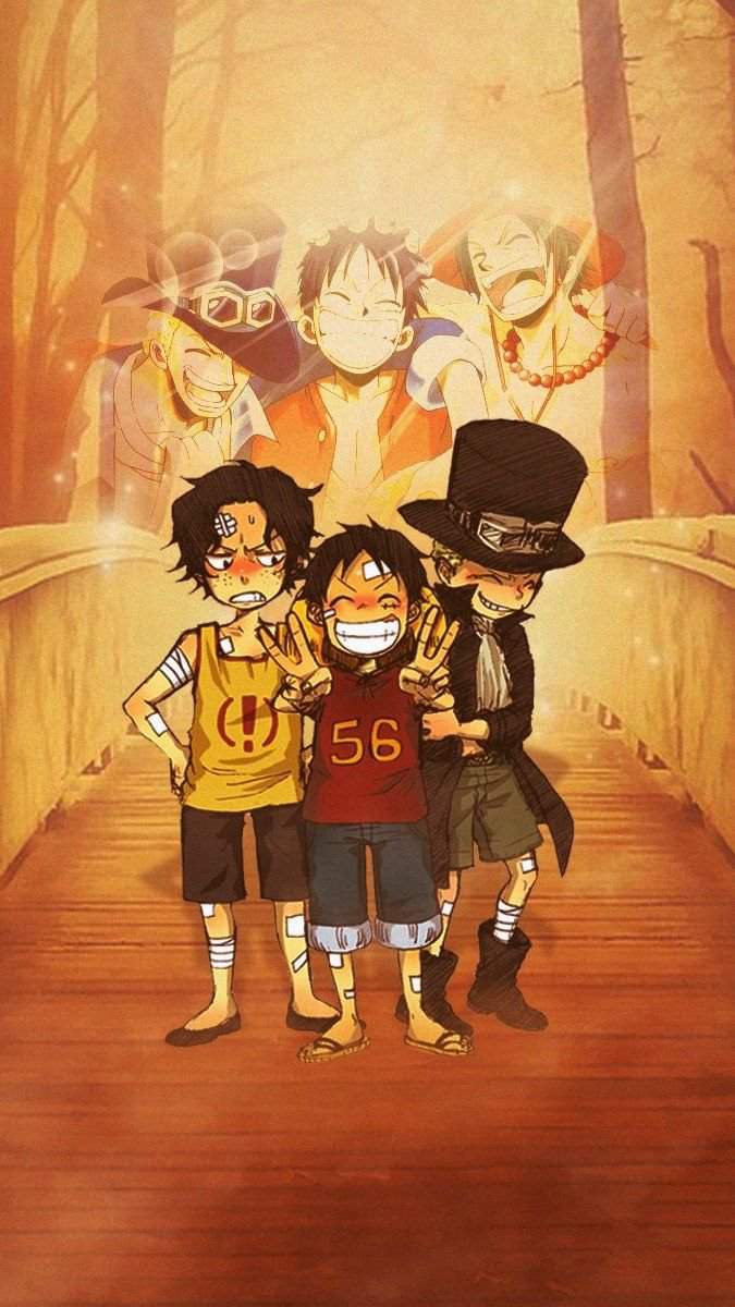 675x1200 Luffy, ace, sabo. •One Piece• Amino
