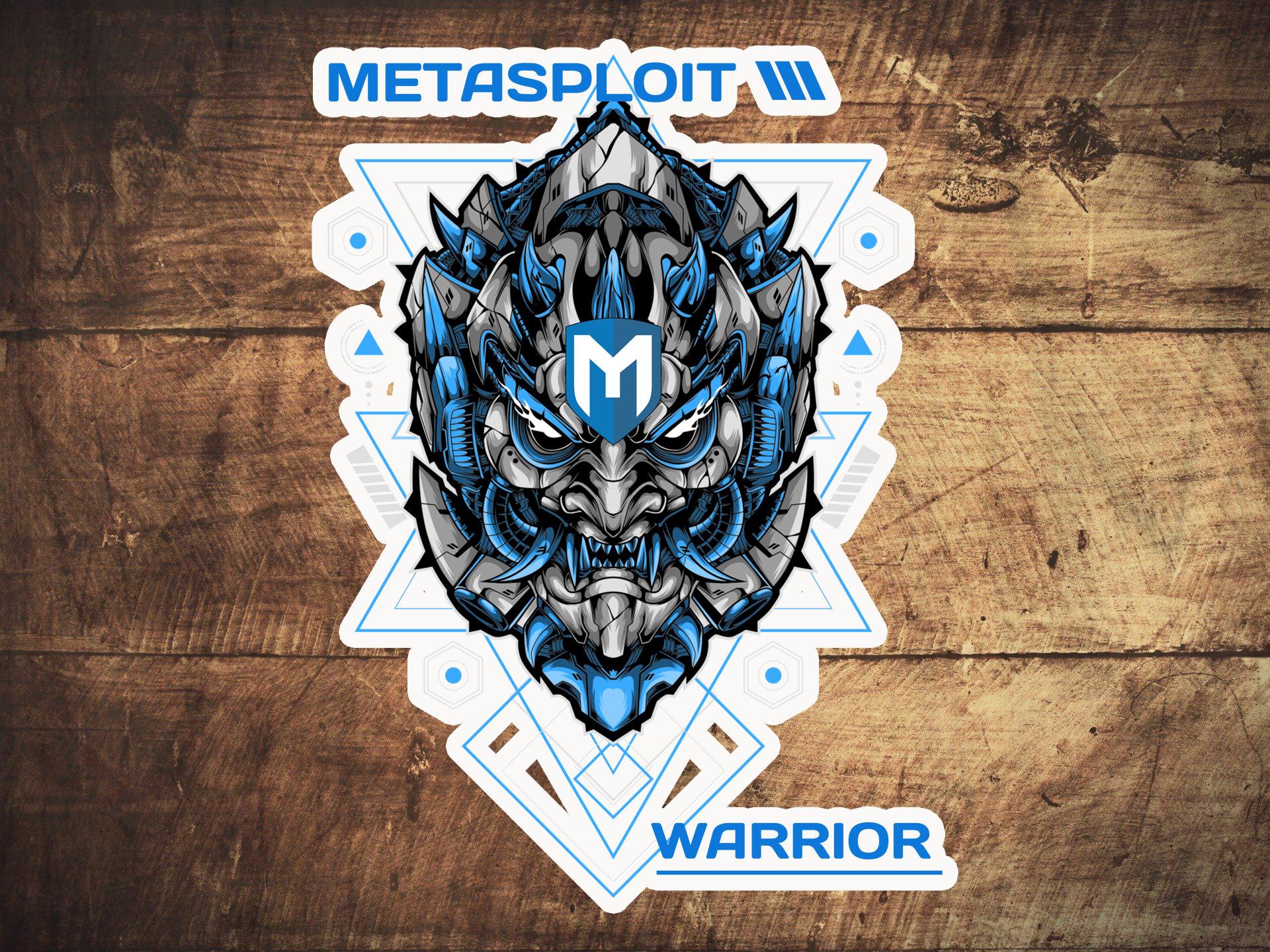 1920x1440 Cyber Security Metasploit Warrior 1 Stickers