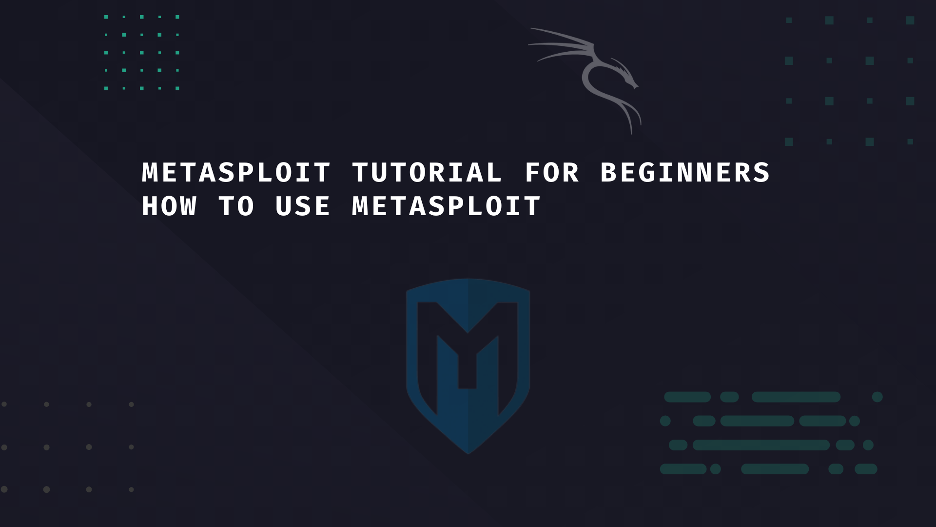 1920x1080 Metasploit Tutorial for Beginners to Advanced