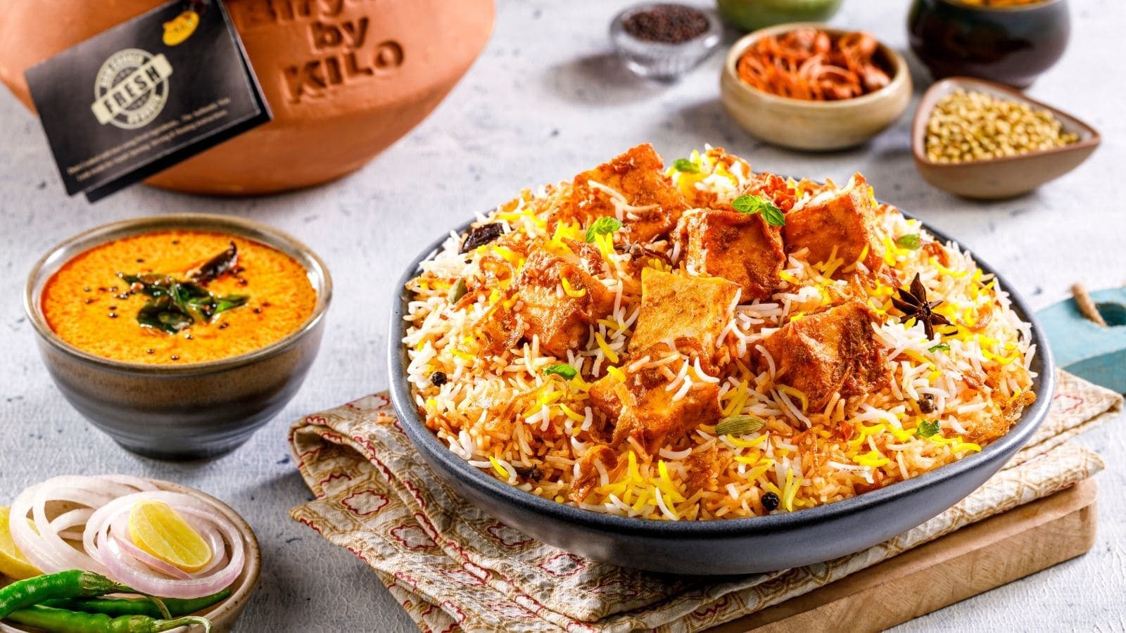 1600x900 Veg Biryani Wallpaper