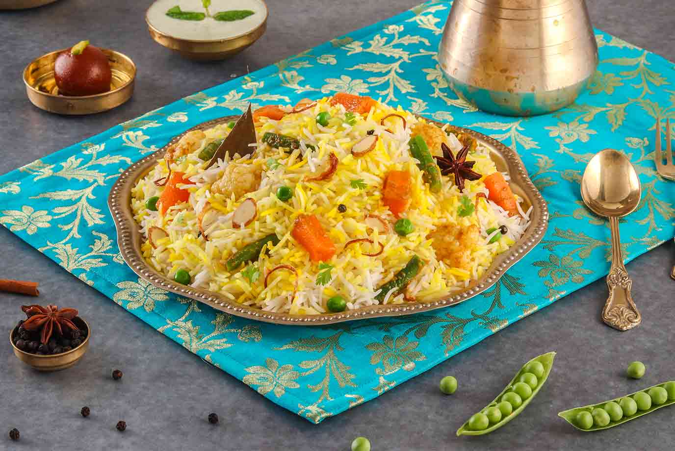 1376x920 Order Subz E Biryani Veg Biryani Serves 1 online from Behrouz Biryani