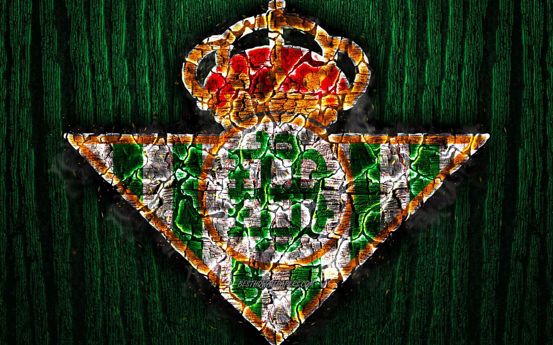 1920x1200 HD desktop wallpaper: Sports, Logo, Emblem, Soccer, Real Betis download free picture