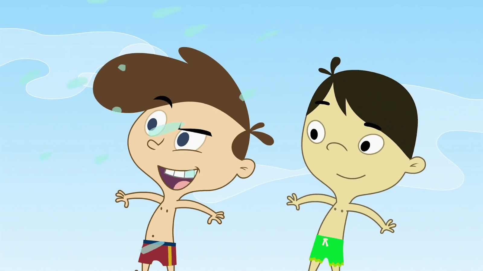 1600x900 Shirtless Drawn Cartoon Boys & Men: Coop, Dennis, Burt, Lorne, Harvey, etc
