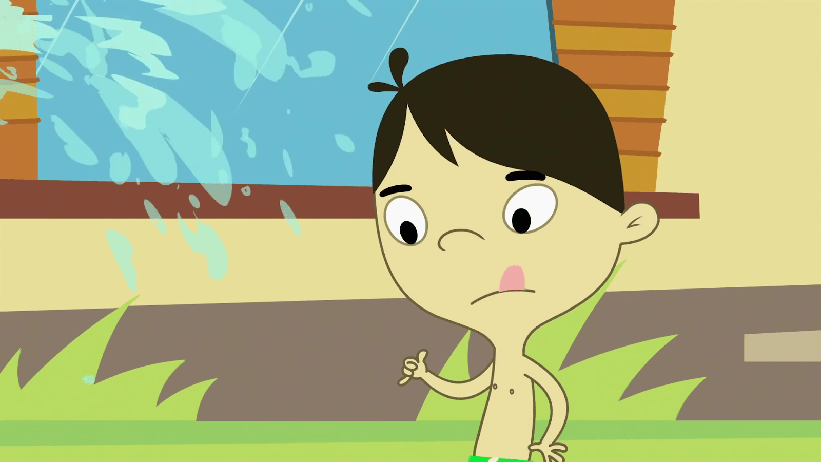 1600x900 Shirtless Drawn Cartoon Boys & Men: Coop, Dennis, Burt, Lorne, Harvey, etc