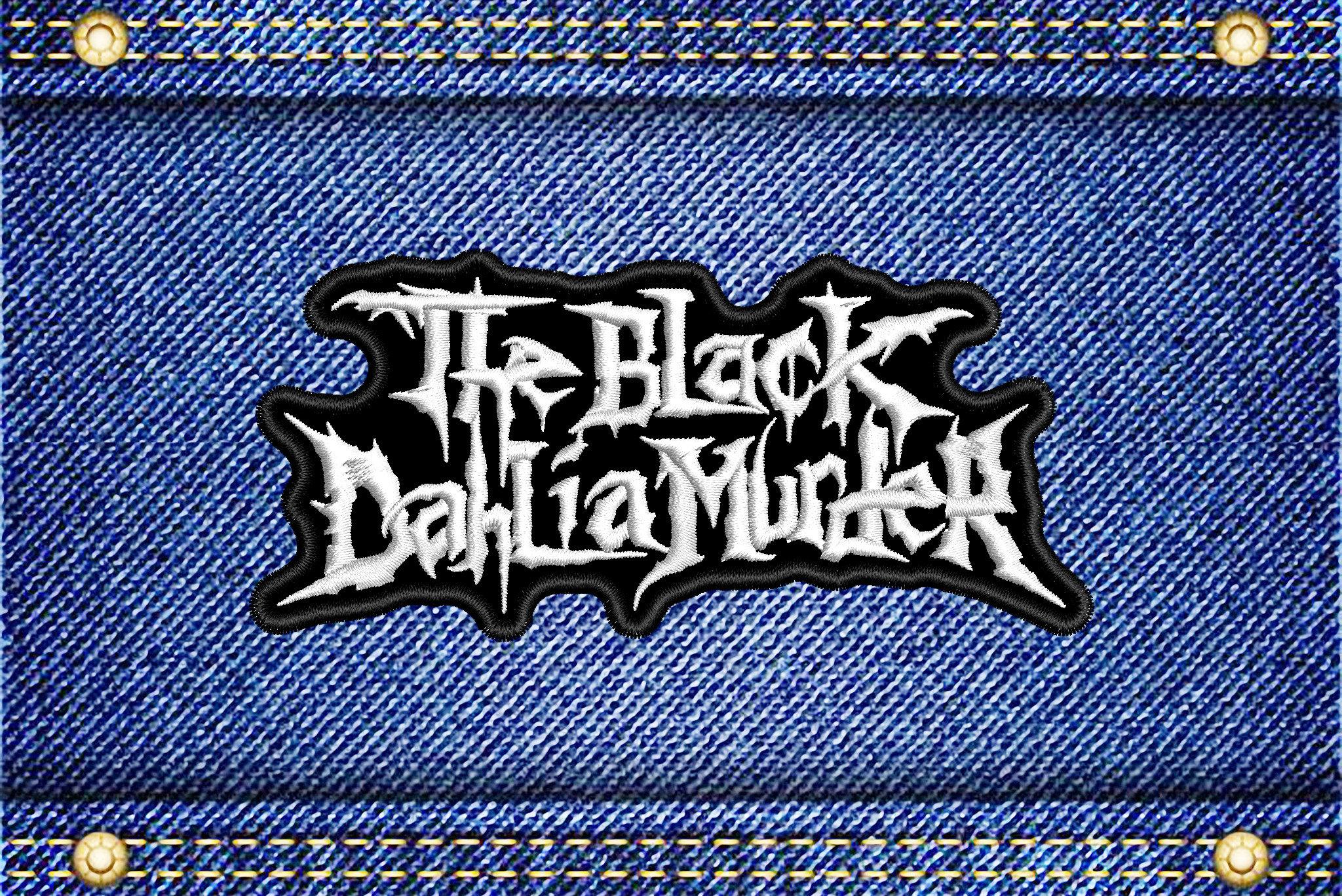 2048x1367 The Black Dahlia Murder Band Logo Patch. Melodic Death Metal