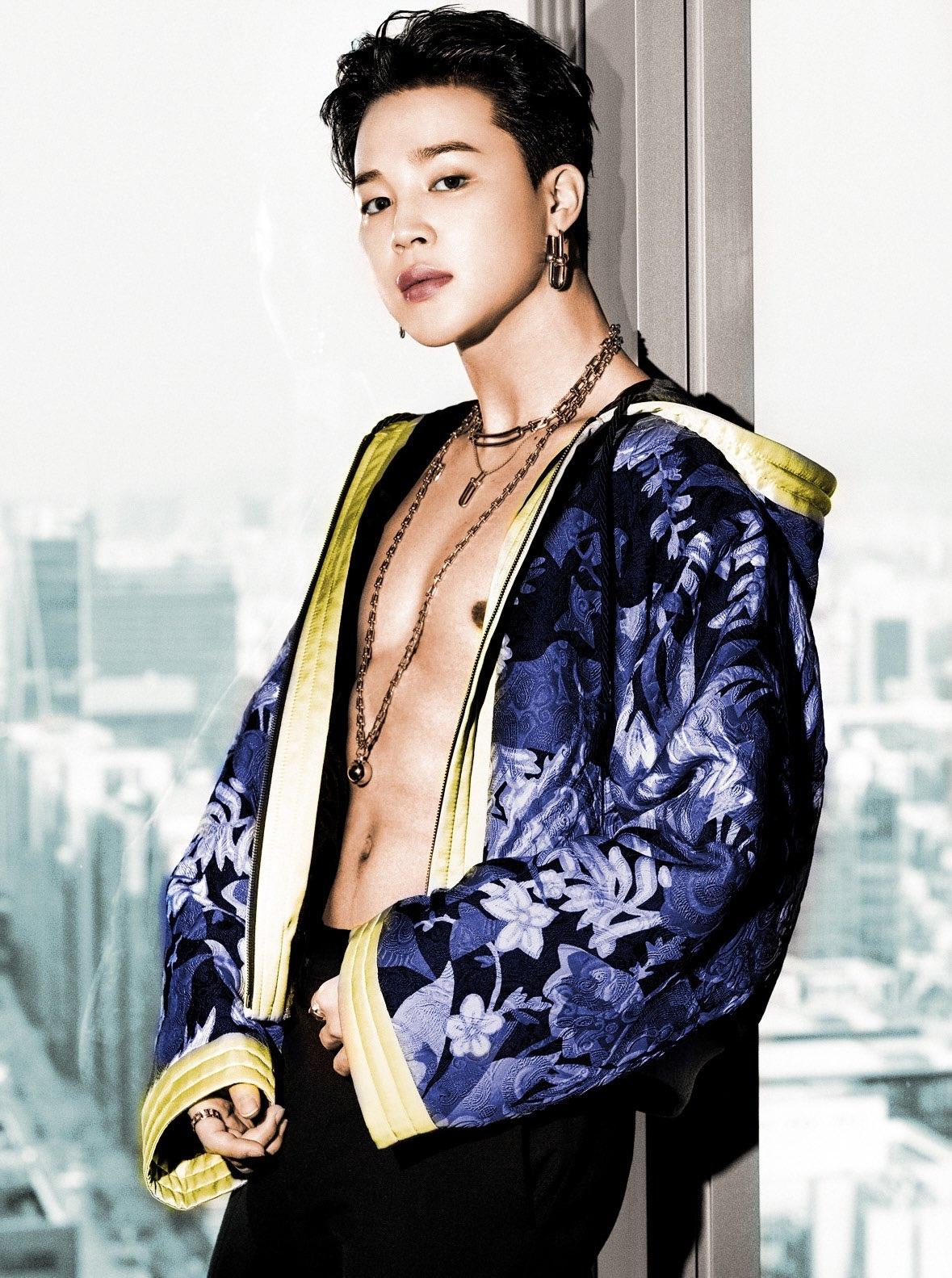 1179x1583 Bts Jimin Photo Jacket Wallpaper Download